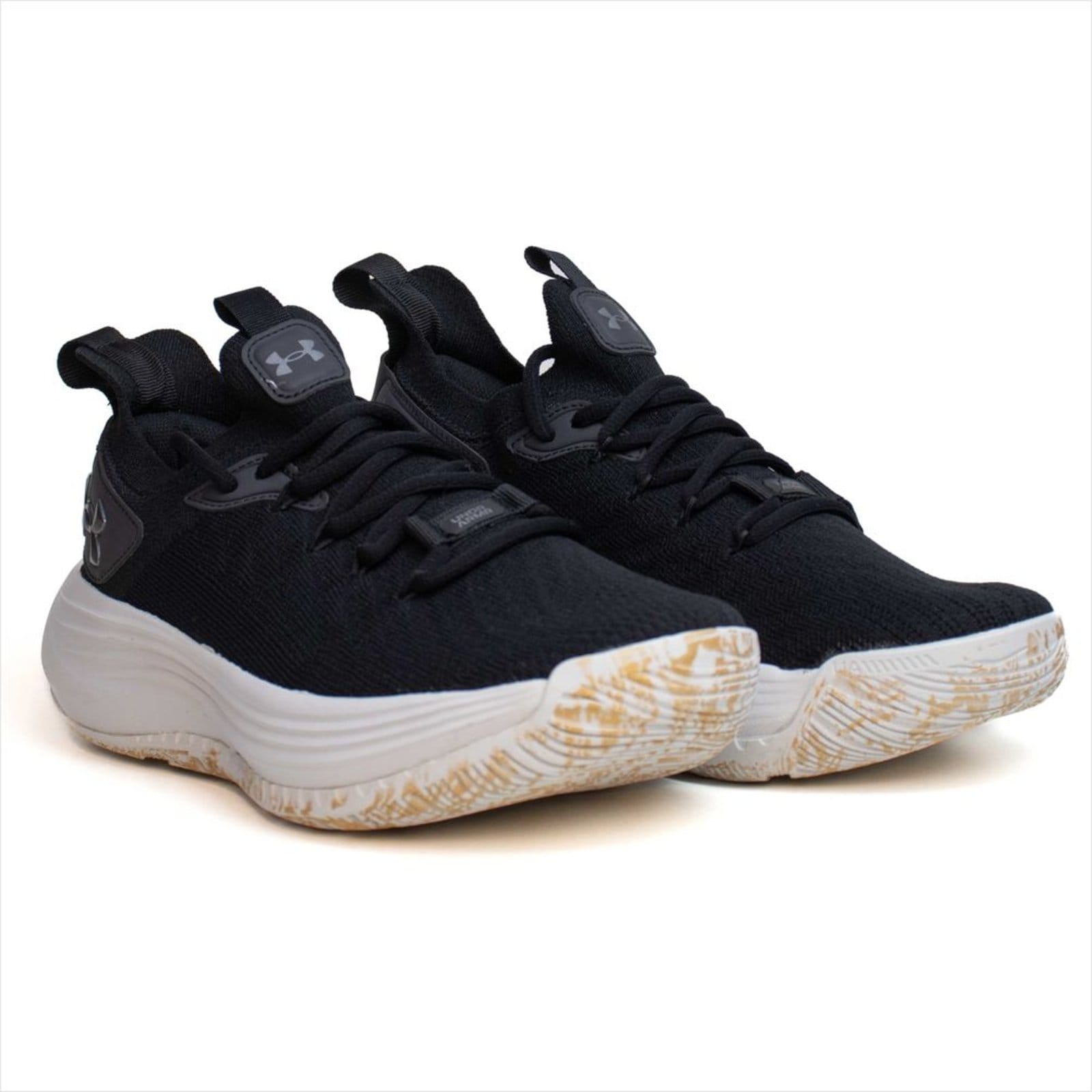 Vista 2 Tênis Basquete Under Armour Hooper Masculino Under Armour preto