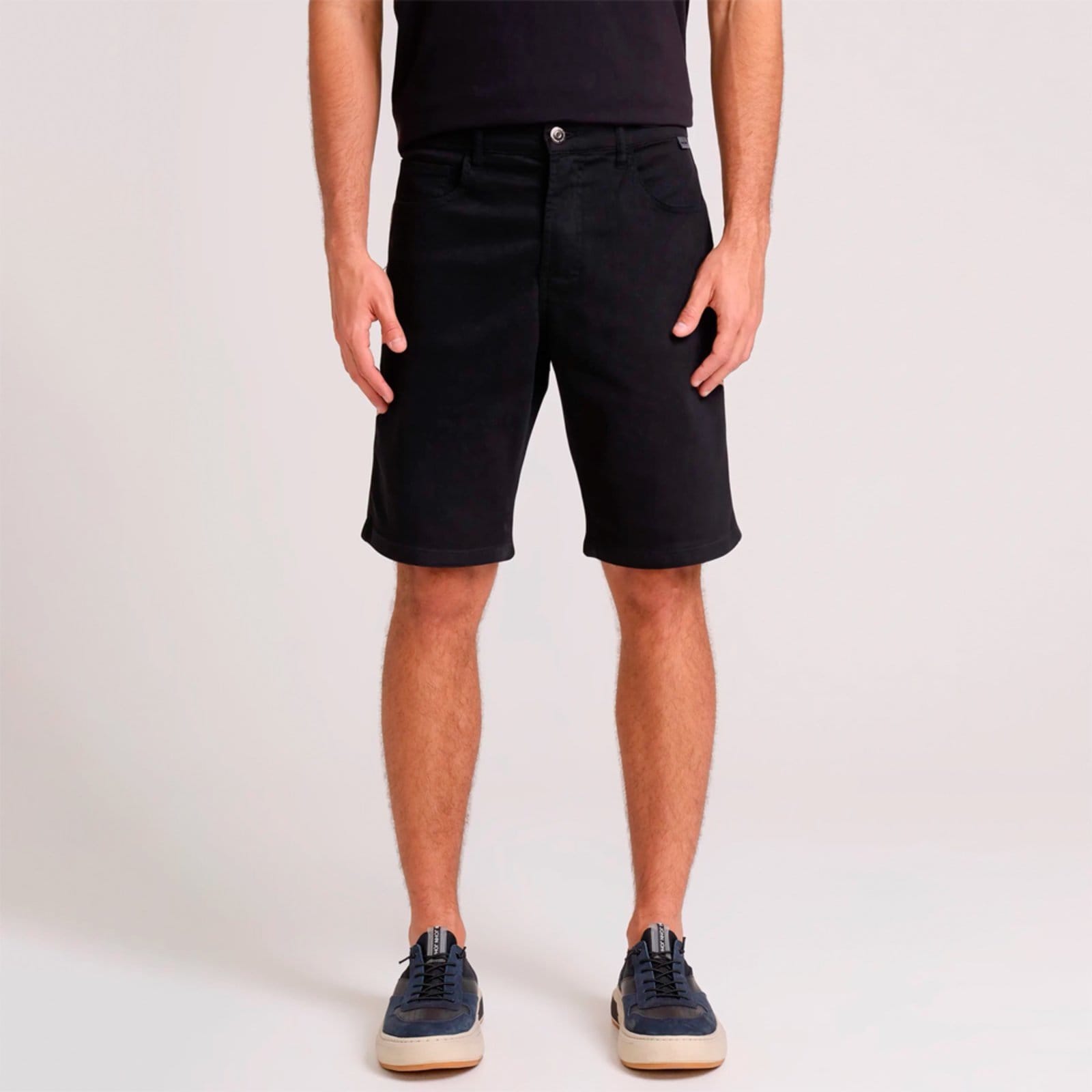 Bermuda Sarja John John Jogging Regular Ve26 Masculino