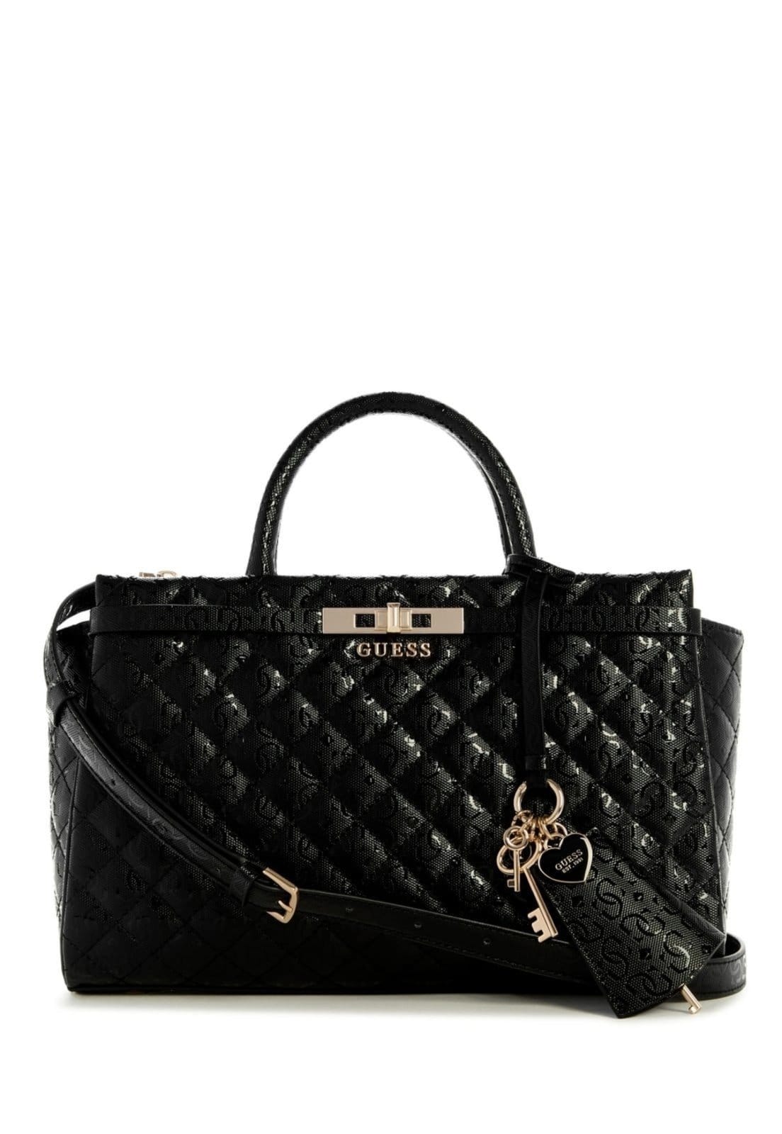 Vista principal Bolsa Guess Idra Girlfriend Satchel Guess preto