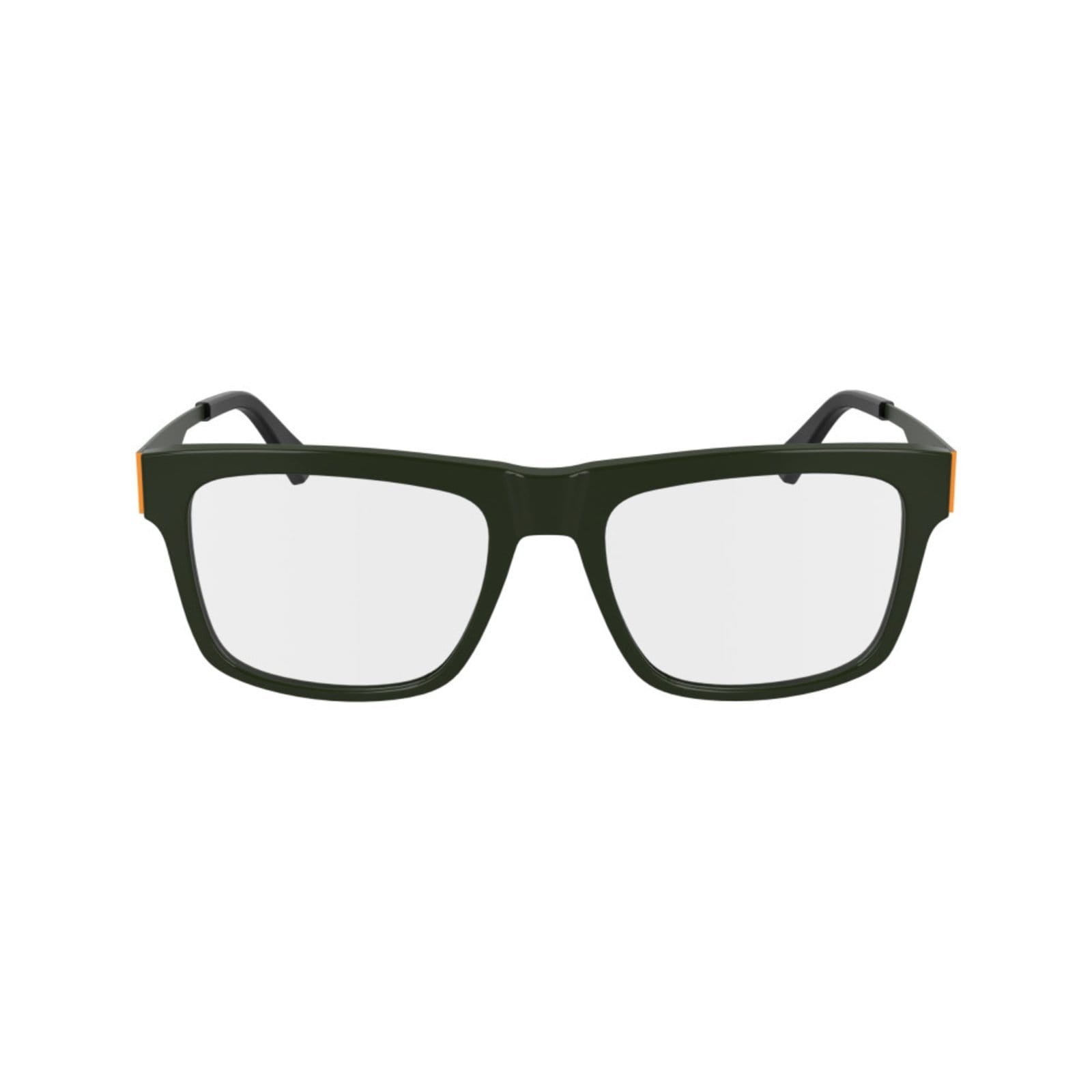 Vista 2 Armação Calvin Klein Jeans CKJ24632 309 Verde Masculino Calvin Klein Jeans verde militar