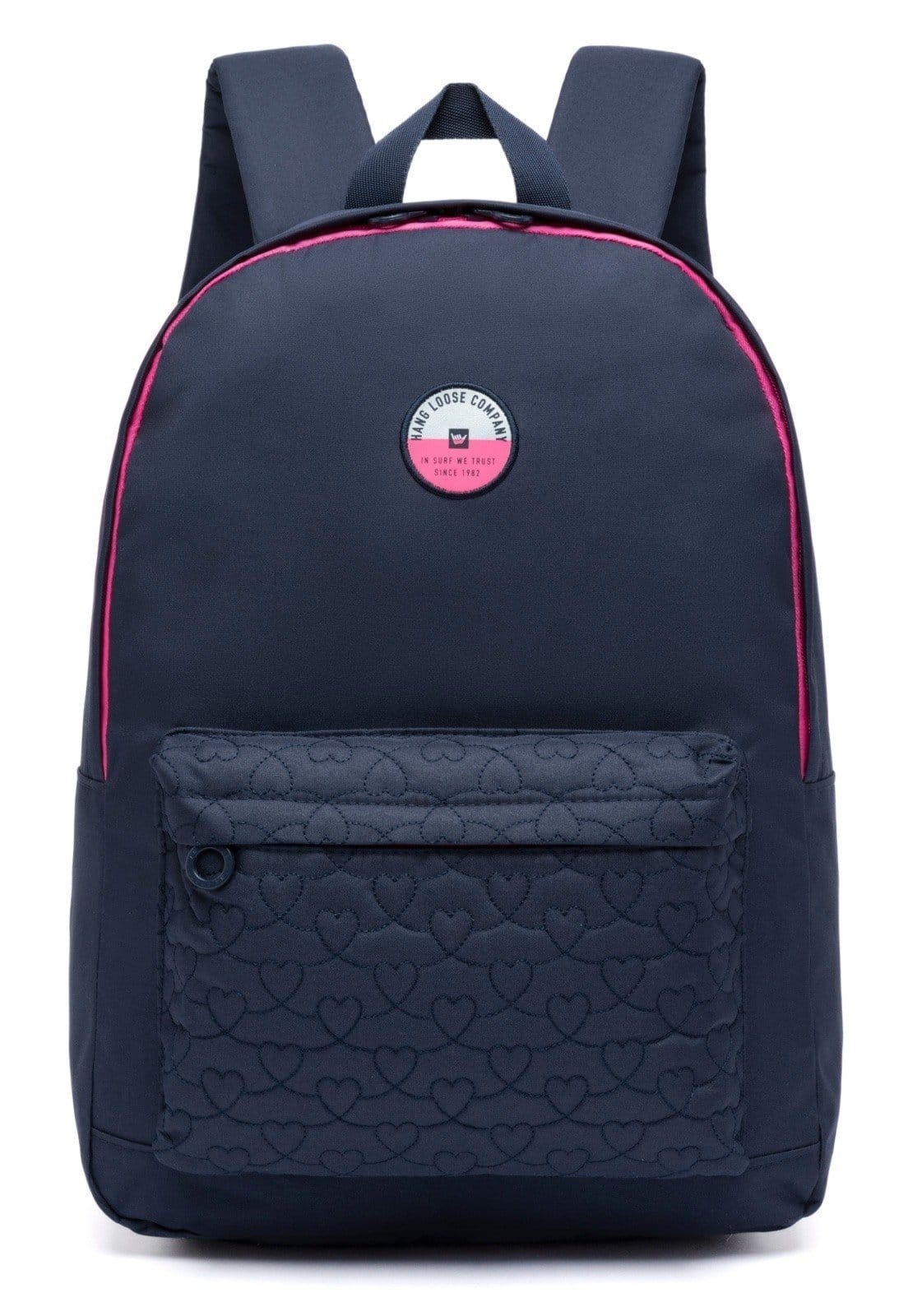 Vista principal Mochila Feminina Casual Resistente Hang Loose azul