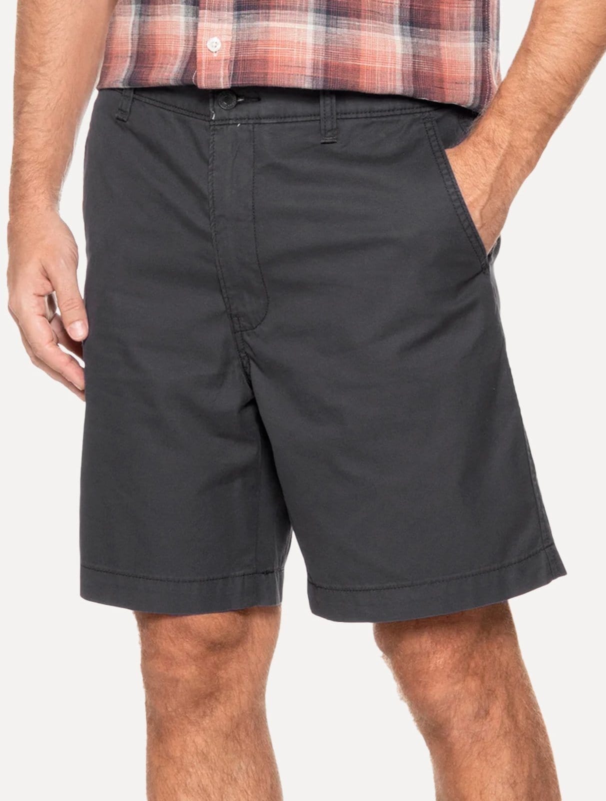 Bermuda Levis Masculina Sarja XX Chino Relaxed Short II Chumbo