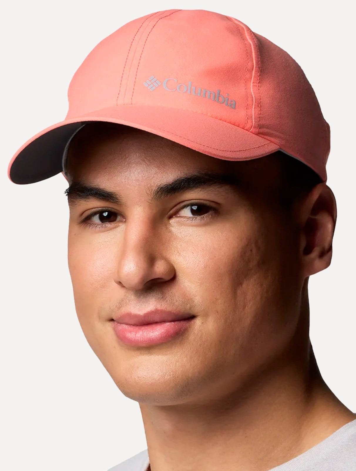 Vista principal Boné Columbia Masculino Silver Ridge IV Ball Cap Rosa Columbia rosa silver