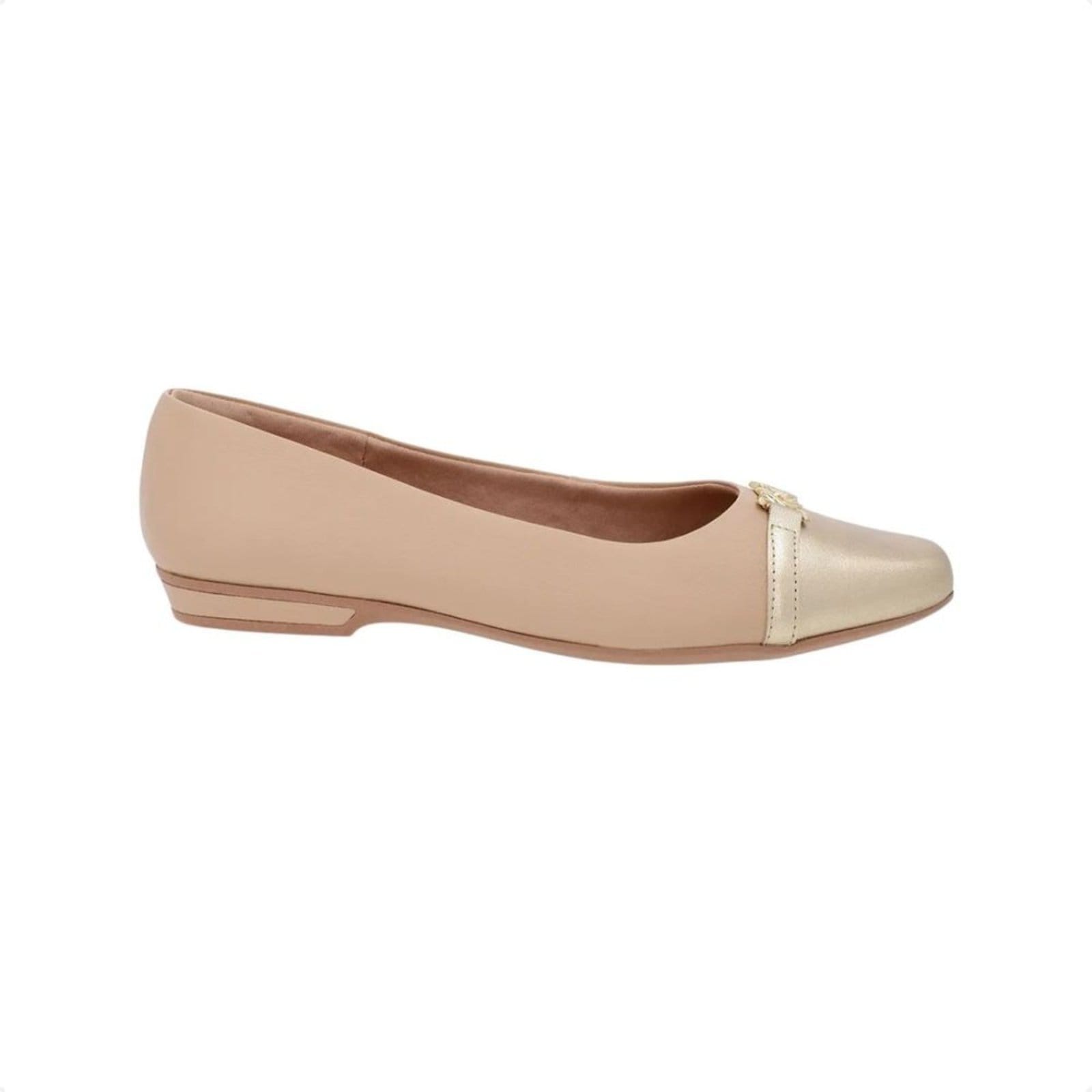 Sapatilha Feminina Bico Quadrado Usaflex Blush