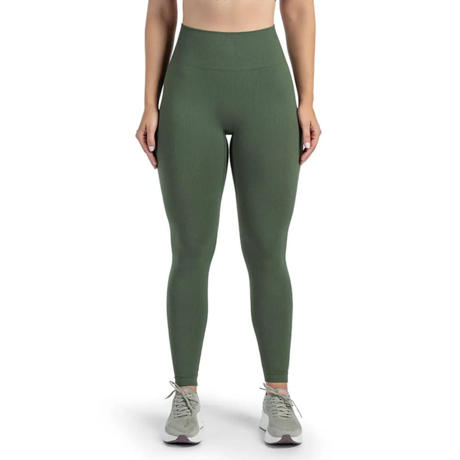 Vista principal Legging Feminina Olympikus Knit Seamless OLYMPIKUS verde