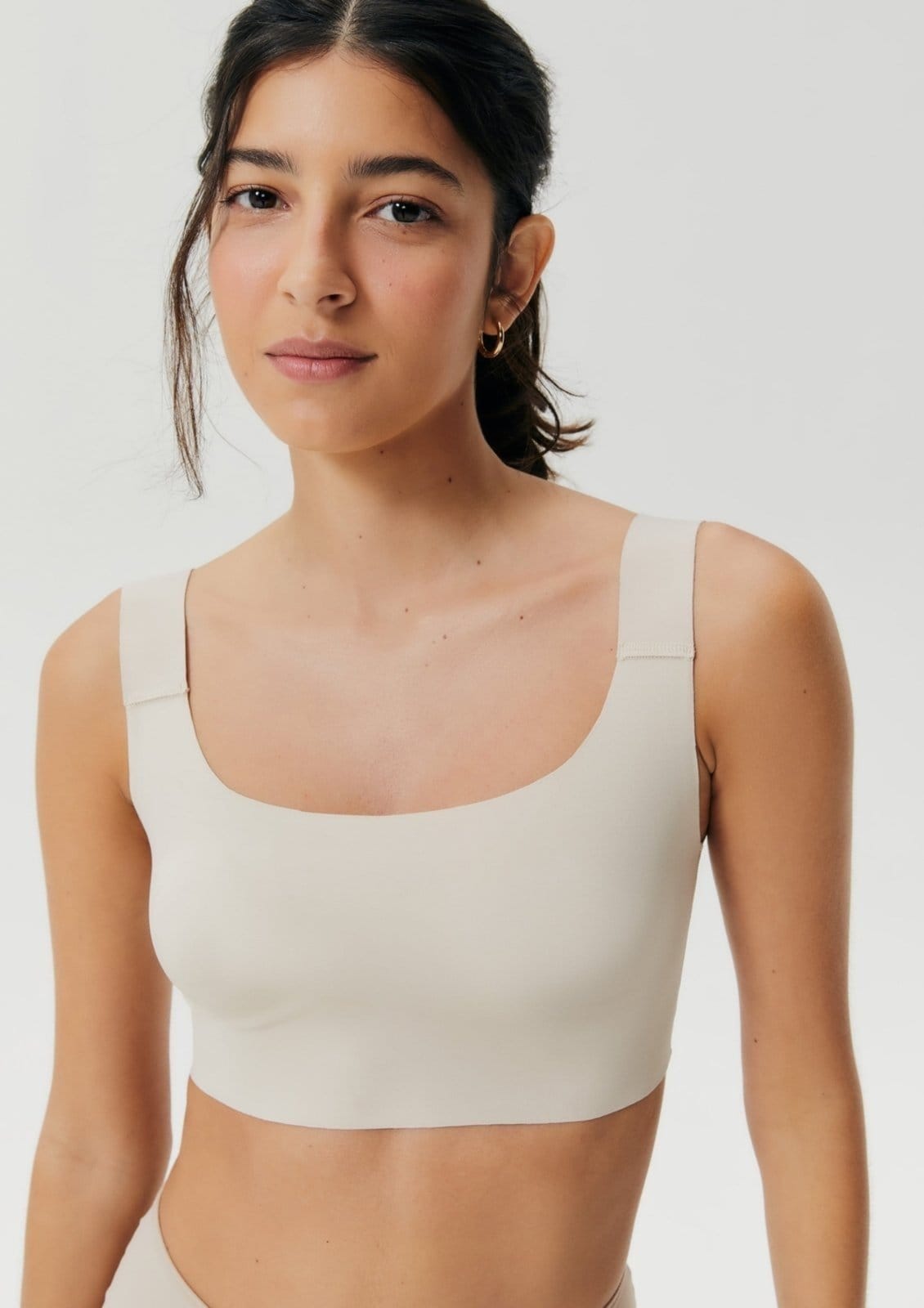 Vista principal Sutiã Alças Duplas Alta Cobertura HERING INTIMATES preto