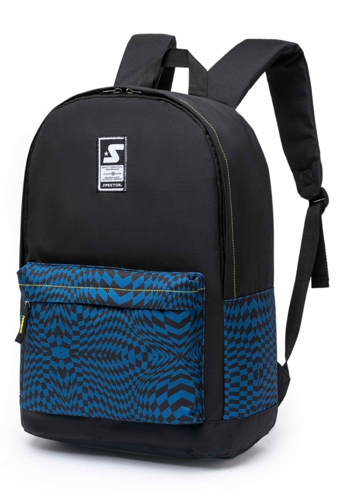 Vista 2 Infantil - Mochila Bolsa Spector Escolar Masculina Espaçosa Reforçada Passeio Casual Spector preto