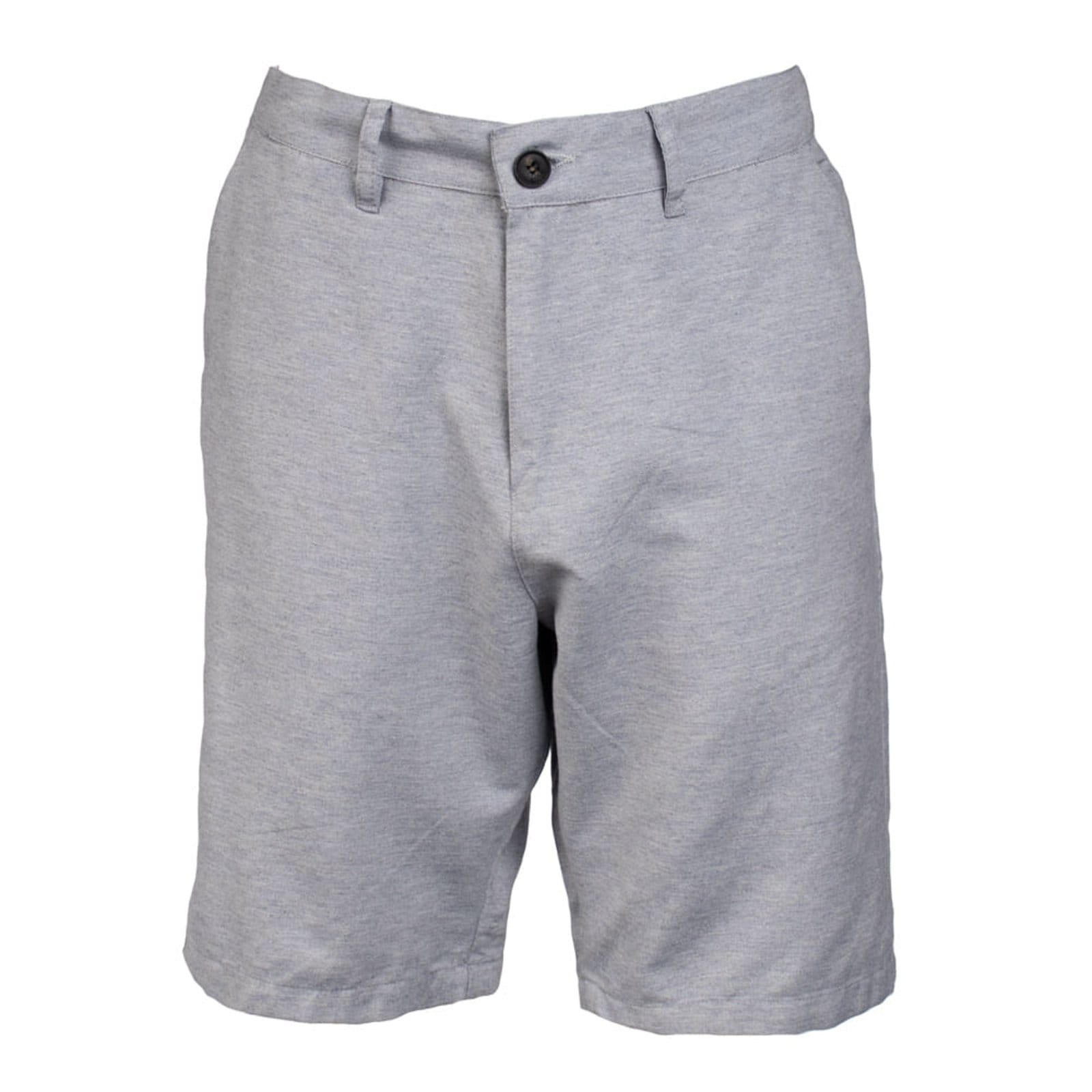 Vista principal Bermuda Masculina Dixie Alfaiataria Leve Mescla Dixie cinza