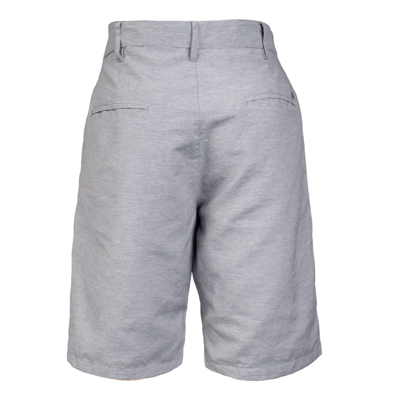 Vista 2 Bermuda Masculina Dixie Alfaiataria Leve Mescla Dixie cinza