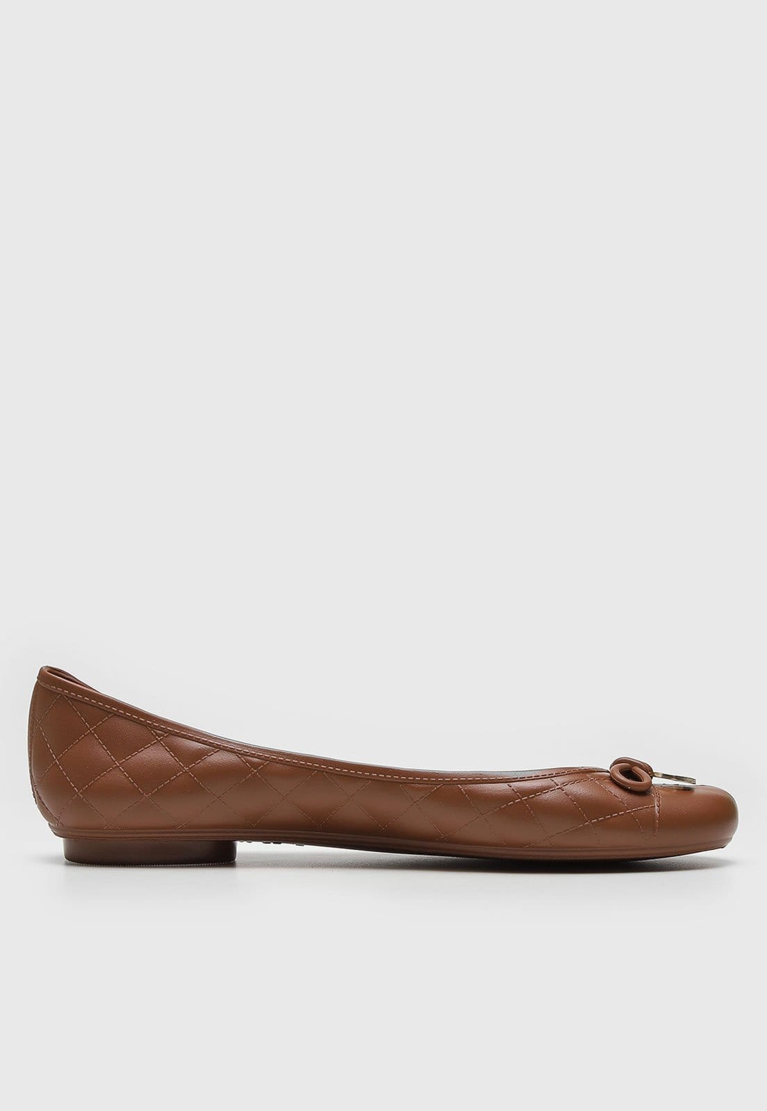 Vista 2 Kit Sapatilha + Necessaire Jorge Bischoff Matelassê Jorge Bischoff marrom