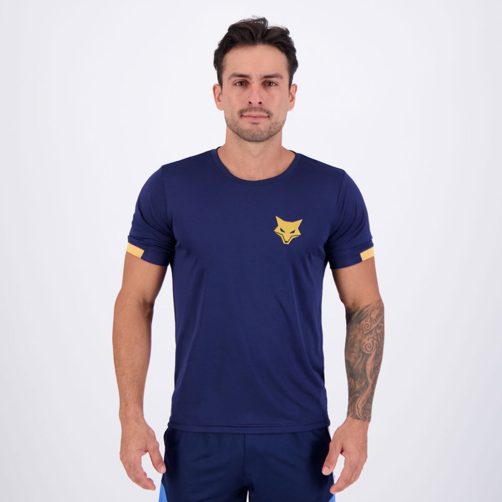 Camisa Cruzeiro Dry Marinho
