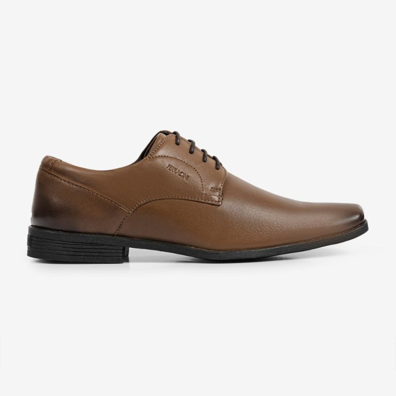 Vista principal Sapato Social Couro Ferracini Masculino Liverpool 4077-281I FERRACINI marrom