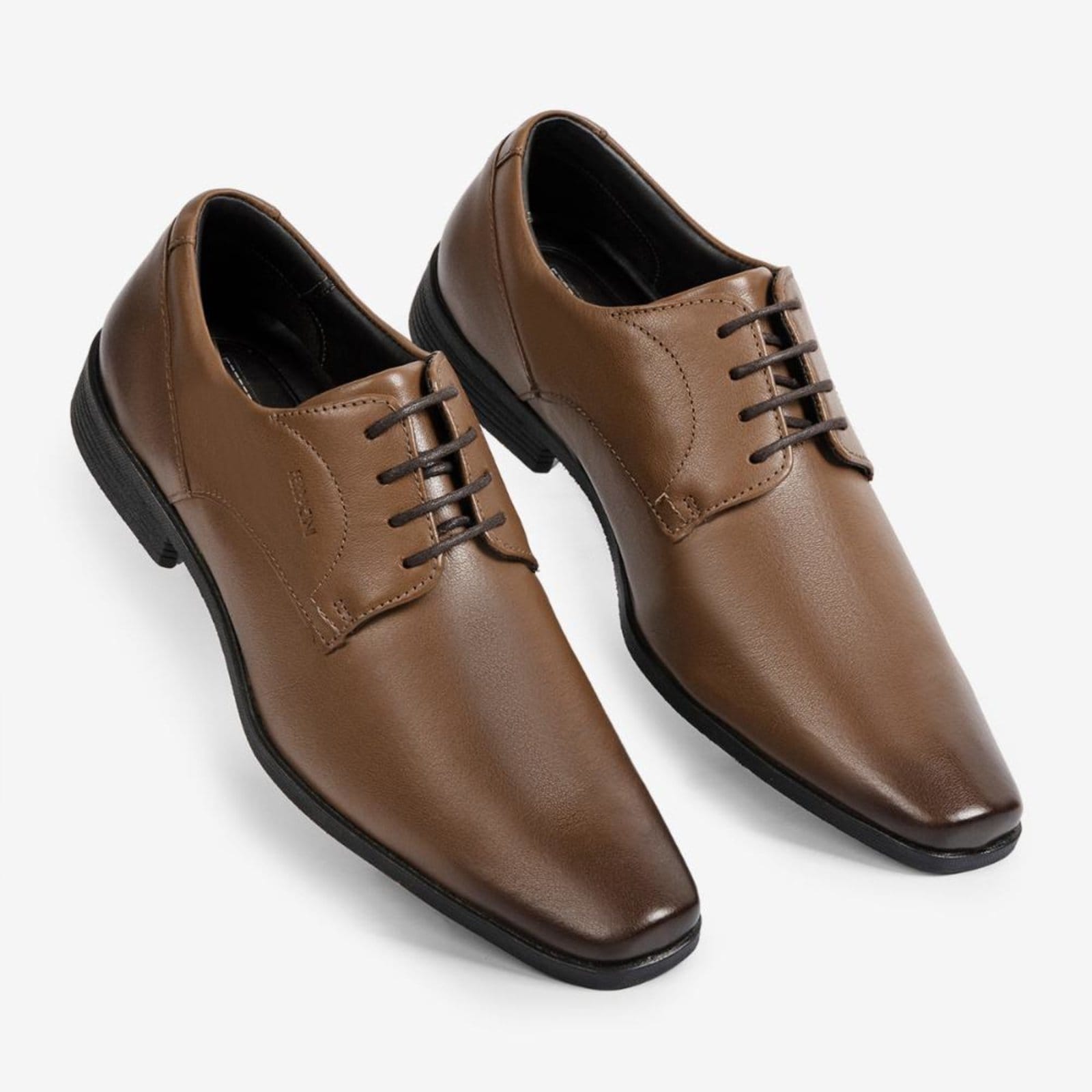 Vista 2 Sapato Social Couro Ferracini Masculino Liverpool 4077-281I FERRACINI marrom