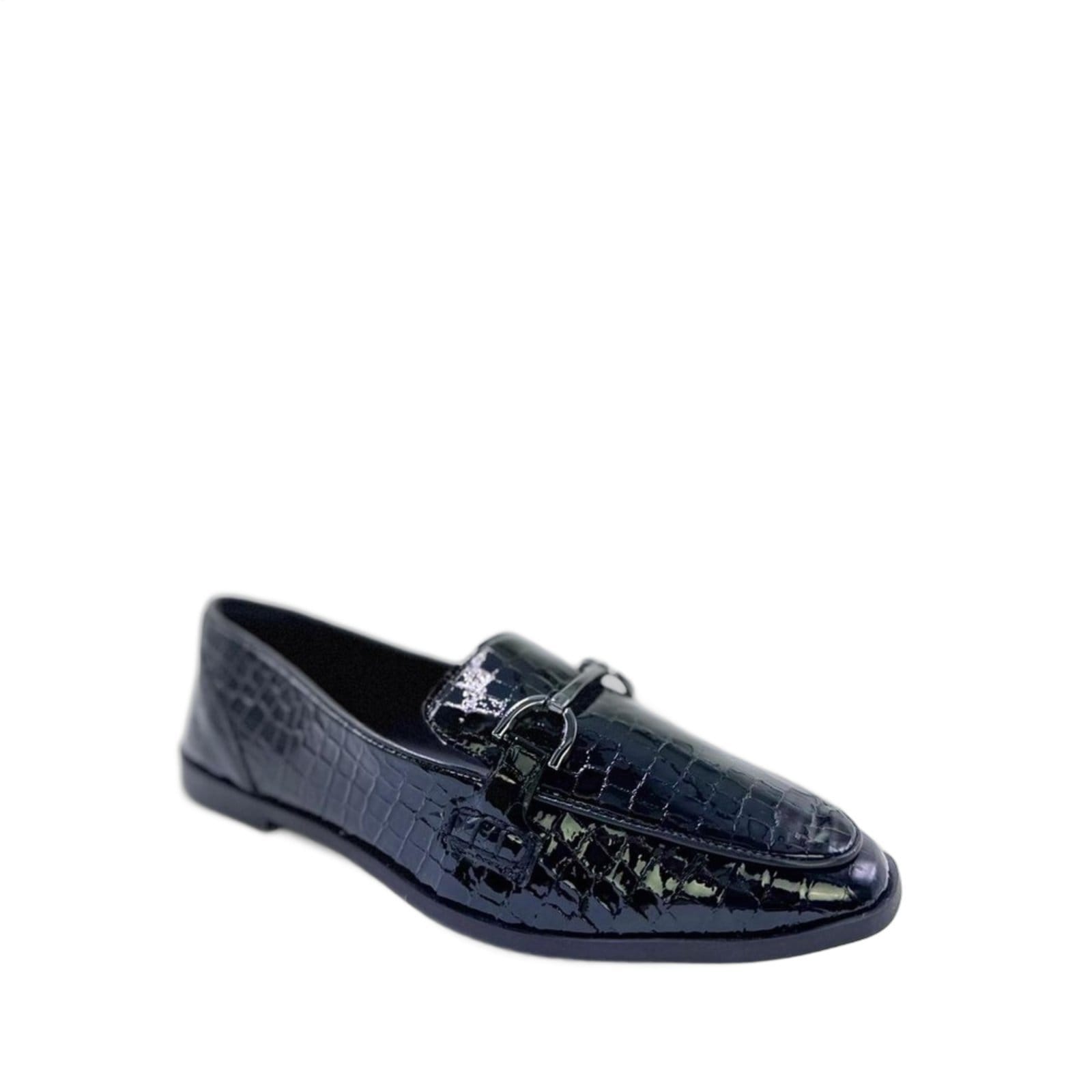 Vista 2 Mocassim Loafer Tabita Croco 12193939 Tabita preto