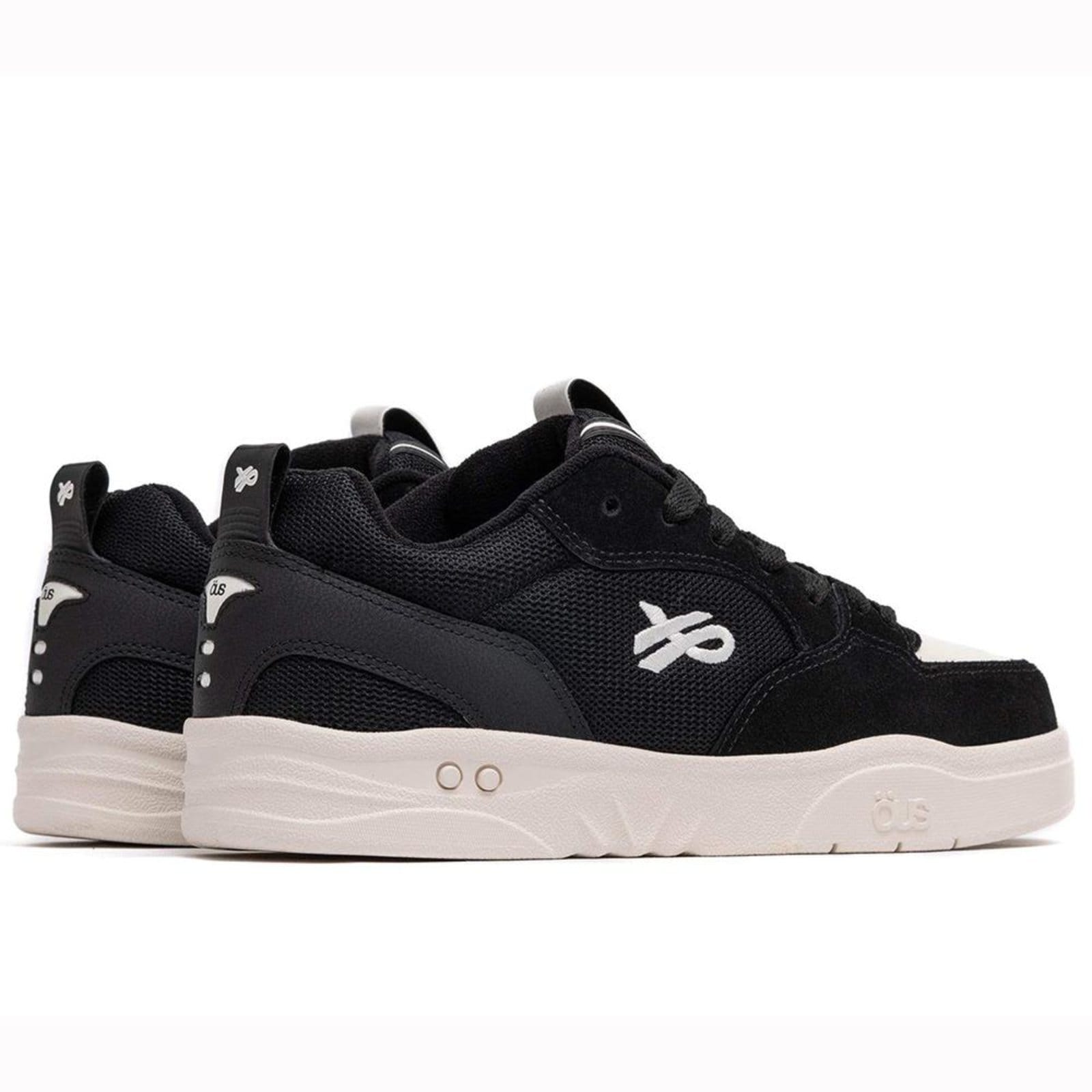 Vista 2 Tênis OUS Fluente Masculino Prt Chantilly Essencial ÖUS preto
