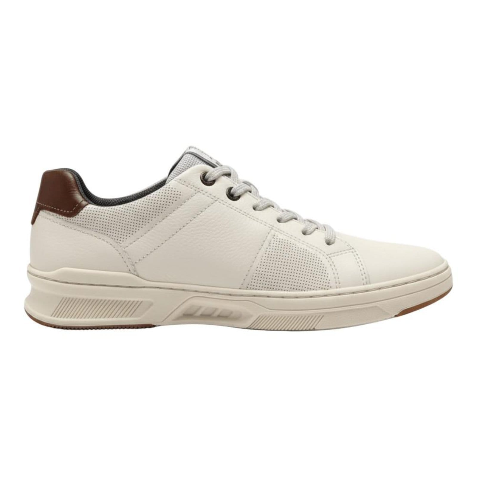 Vista 2 Tênis Sapatênis Pegada Street Stretch Couro Bege Masculino Off-white PEGADA off-white white