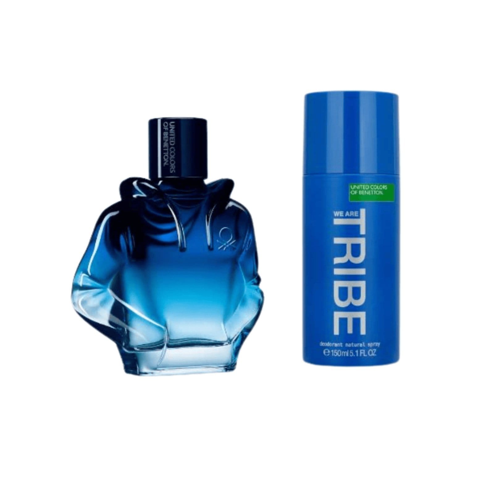 Vista 2 Coffret Benetton Tribe Eau de Toilette + Dêo Colônia Benetton azul