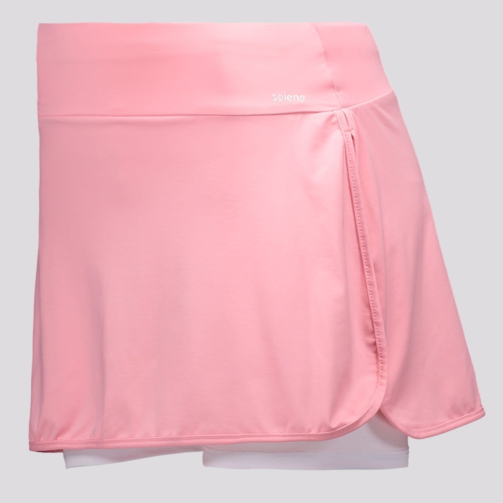 Vista 2 Shorts Saia Selene Fitness Feminino Rosê SELENE rosa