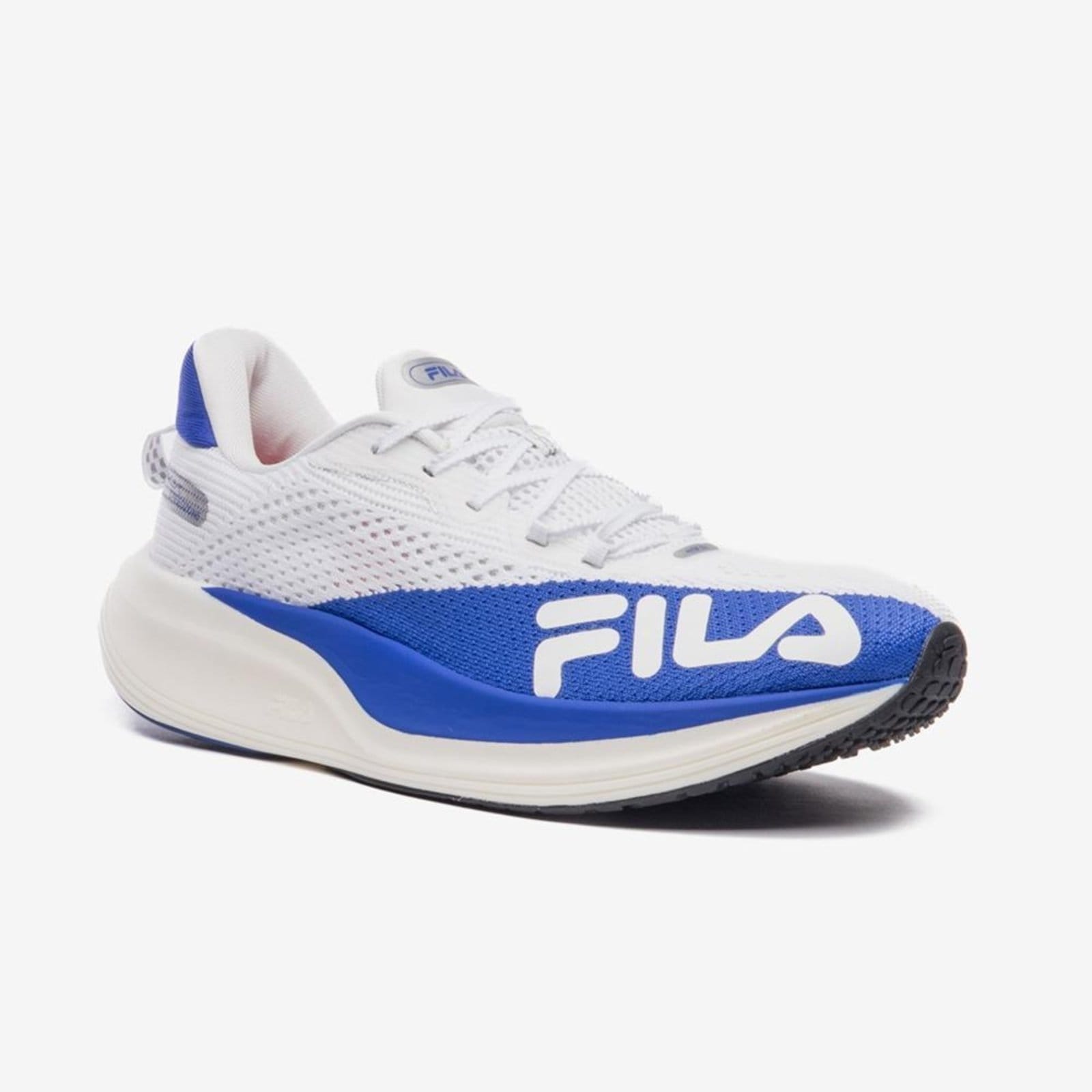Vista 2 Tênis Masculino Fila Racer Speedzone Corrida Performance 38 Fila branco