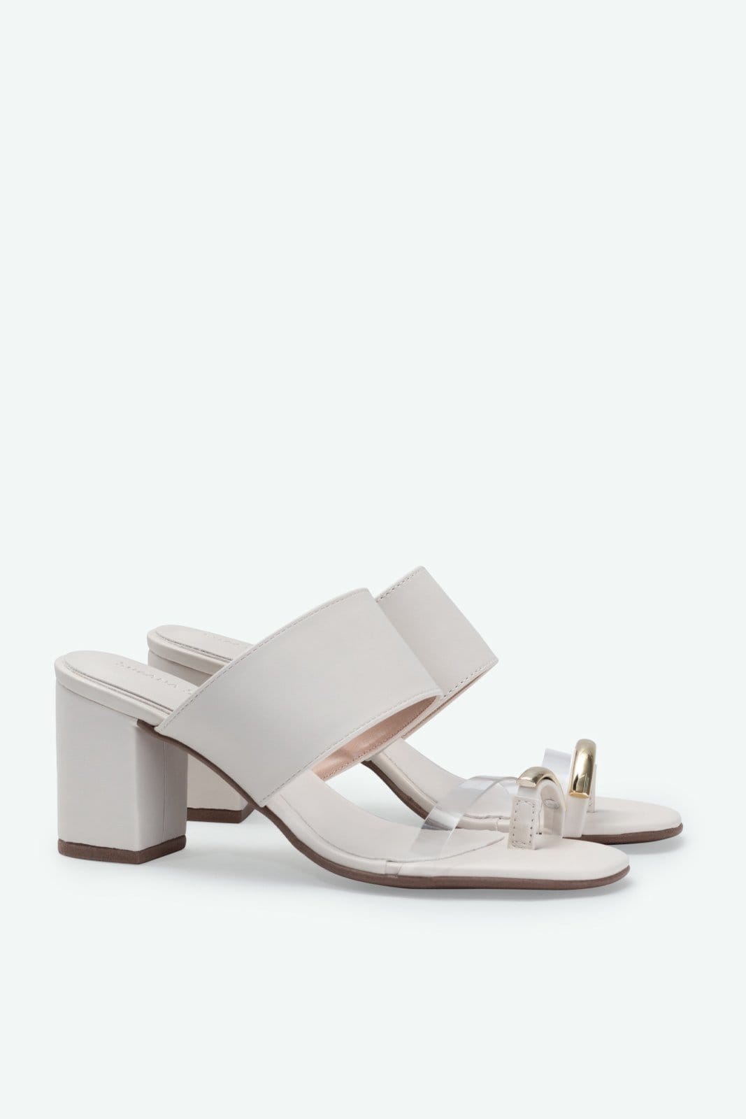Vista 2 Open Mule Mariah Off White Suzana Santos off-white white