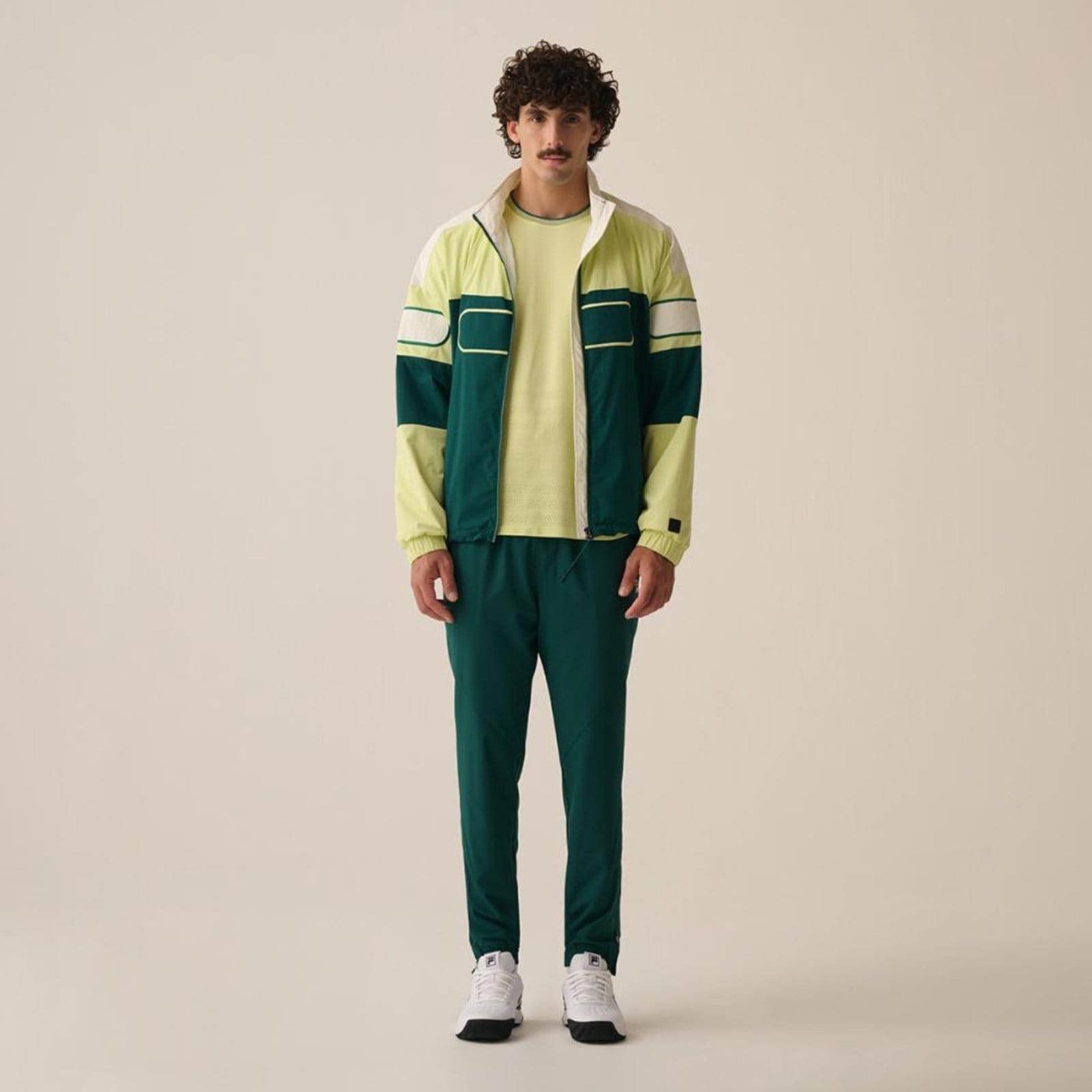 Vista principal Calça Fila Center Court Track Pant Masculina Fila incolor