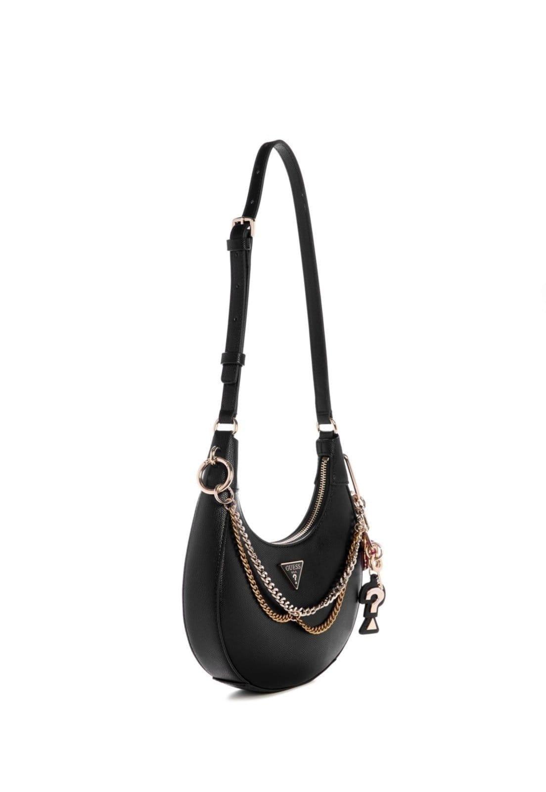 Vista 2 Bolsa Guess Davina Shoulder Bag Guess preto