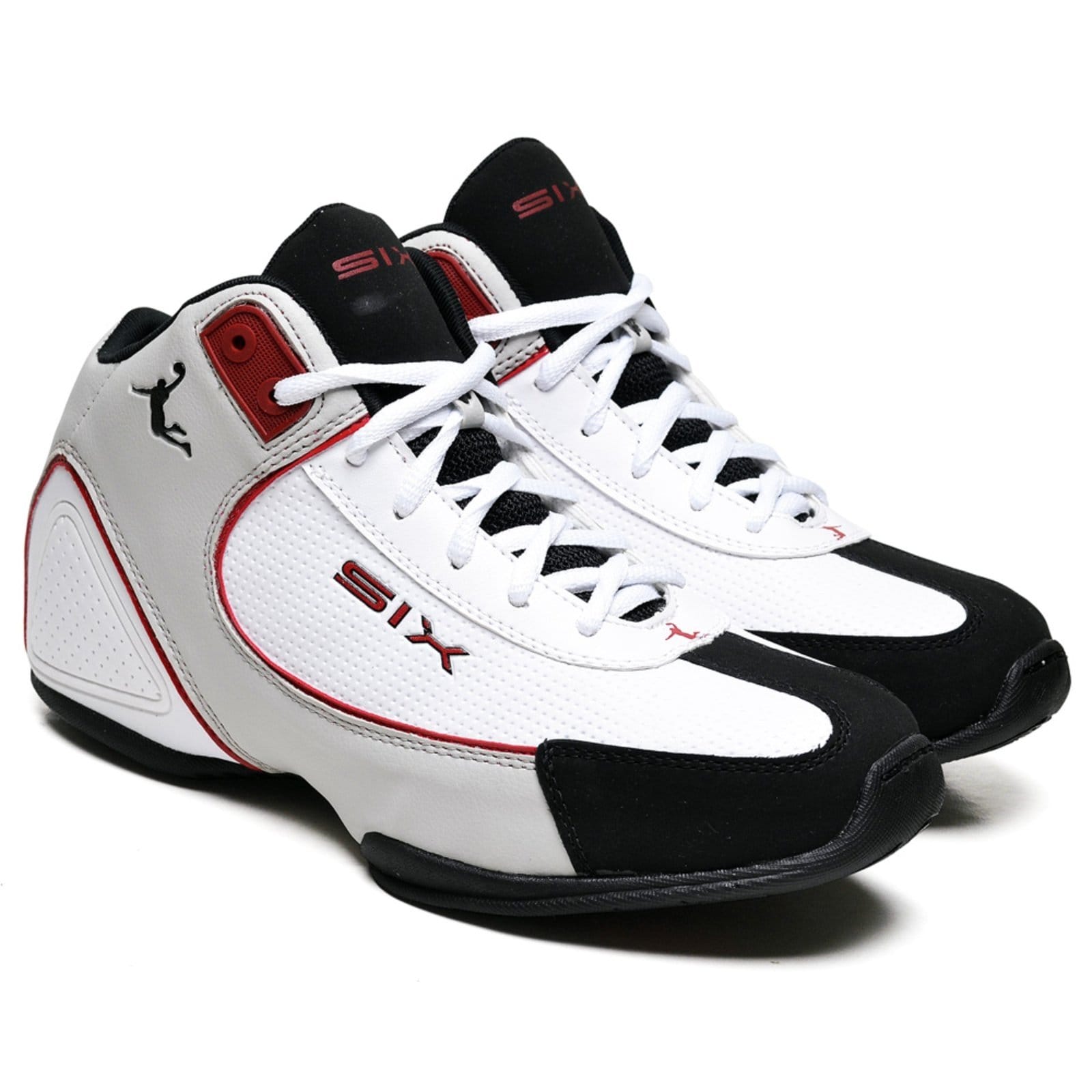 Vista 2 Tênis Basquete Masculino Charge Six Street Prata Six Street branco