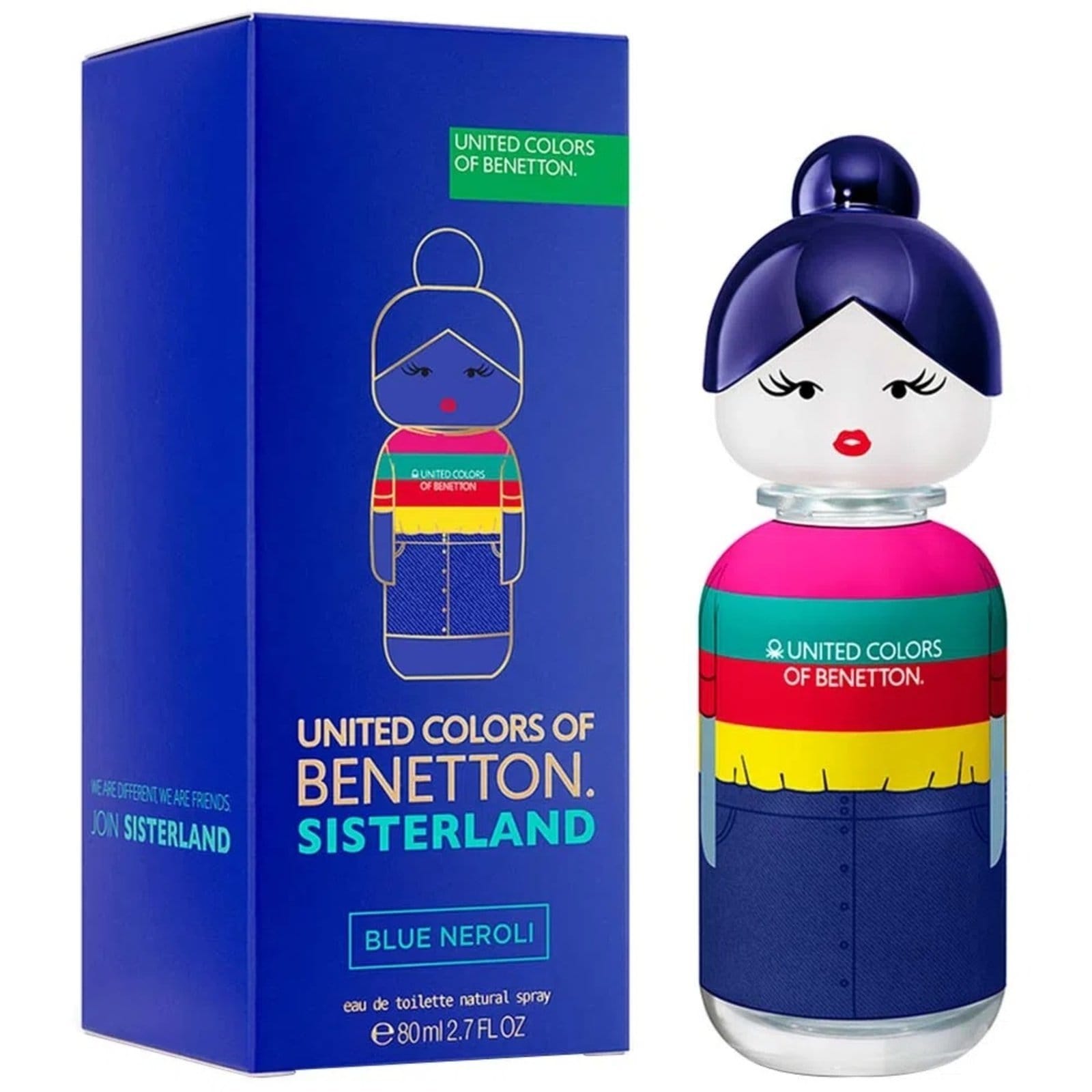 Vista 2 Benetton Sisterland Blue Neroli Edt Vp Benetton unico blue