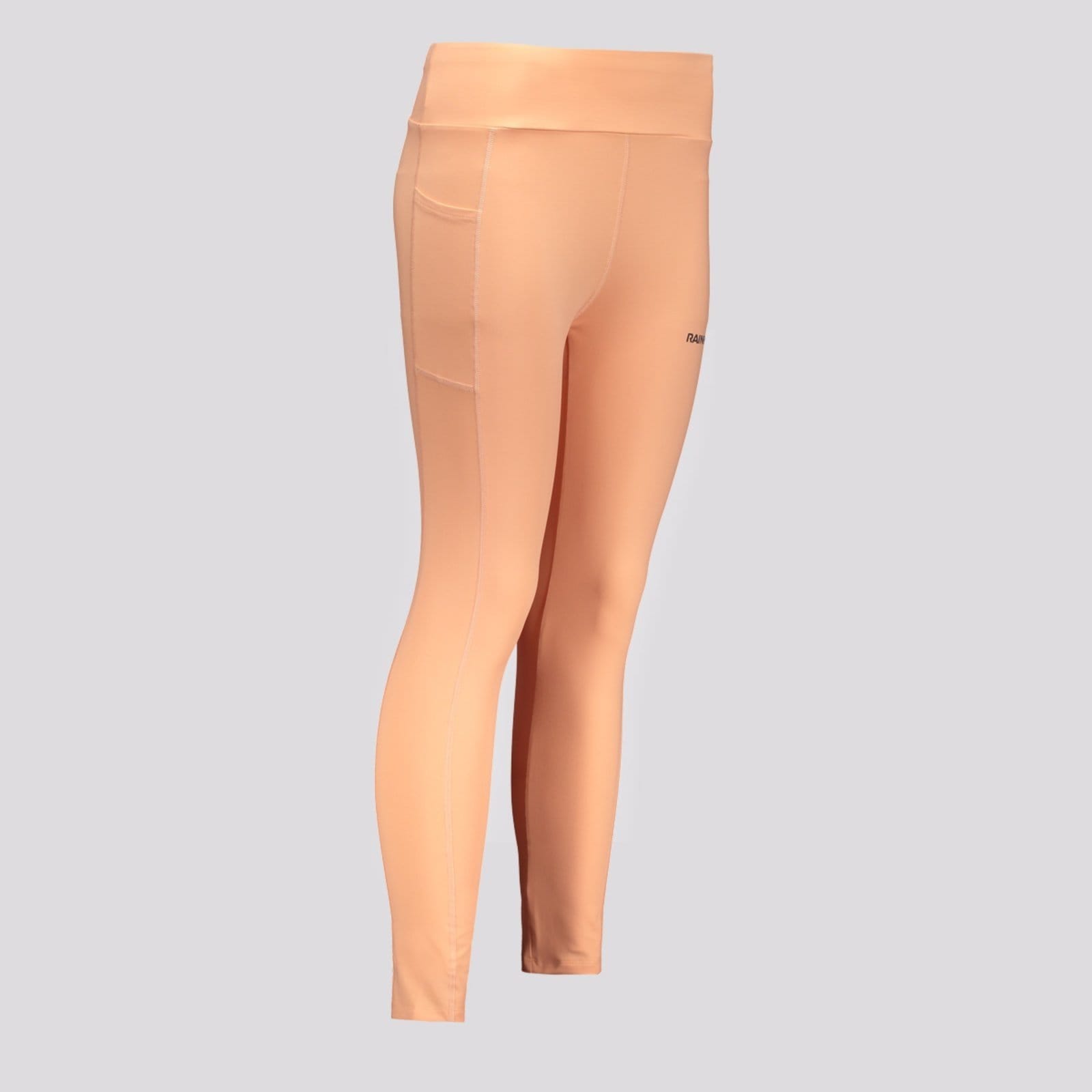 Vista 2 Calça Legging Rainha Pocket Cross com Bolso Feminina Salmão Rainha laranja