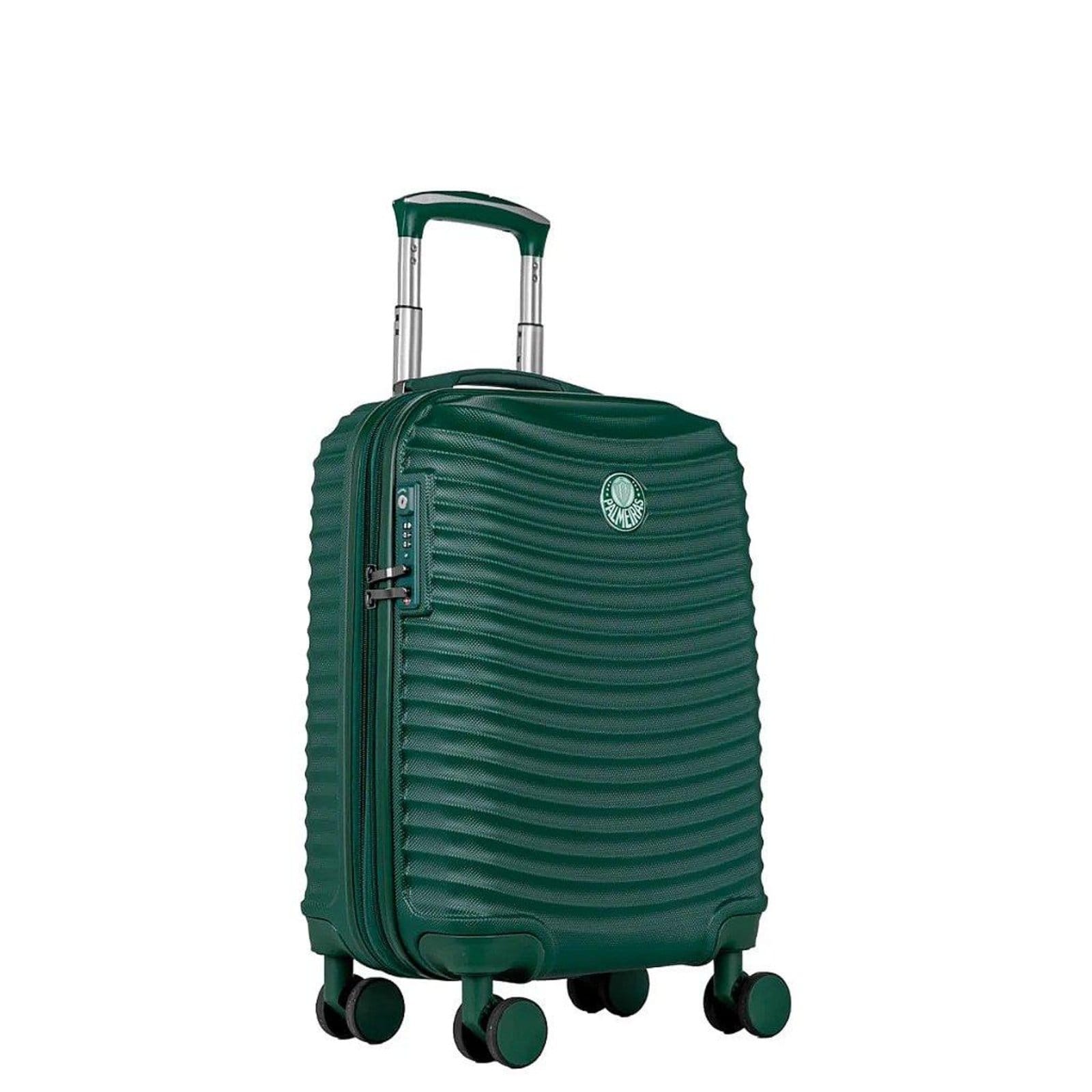 Vista 2 Infantil - Mala de Bordo Sestini com Rodas 360° Vega Palmeiras Verde Sestini incolor verde