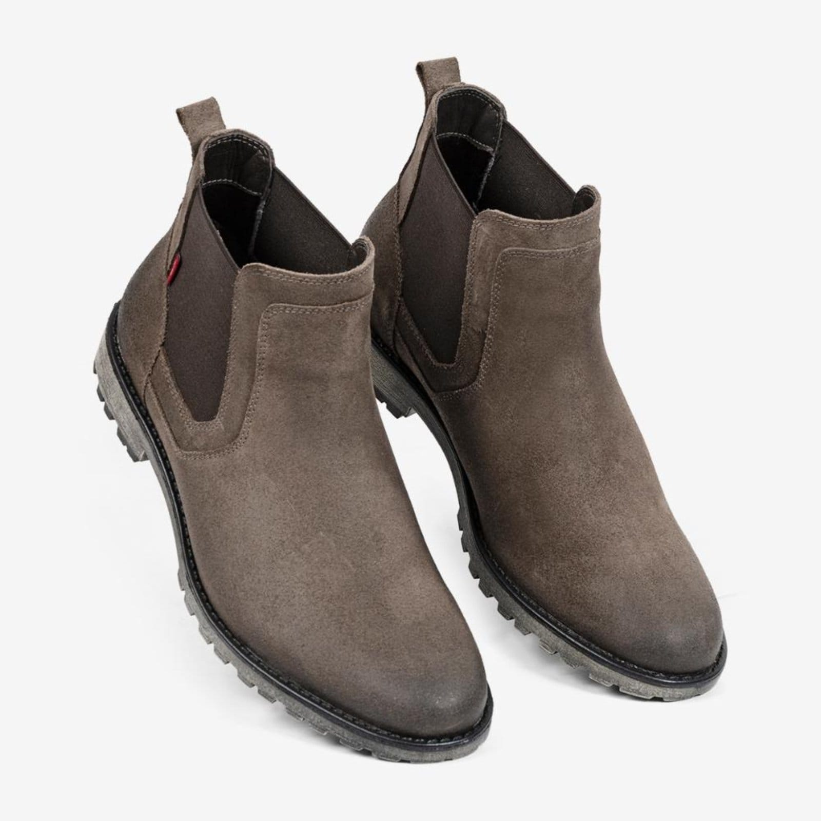 Vista 2 Bota Chelsea Ferracini Cross em Couro Rústico FERRACINI marrom