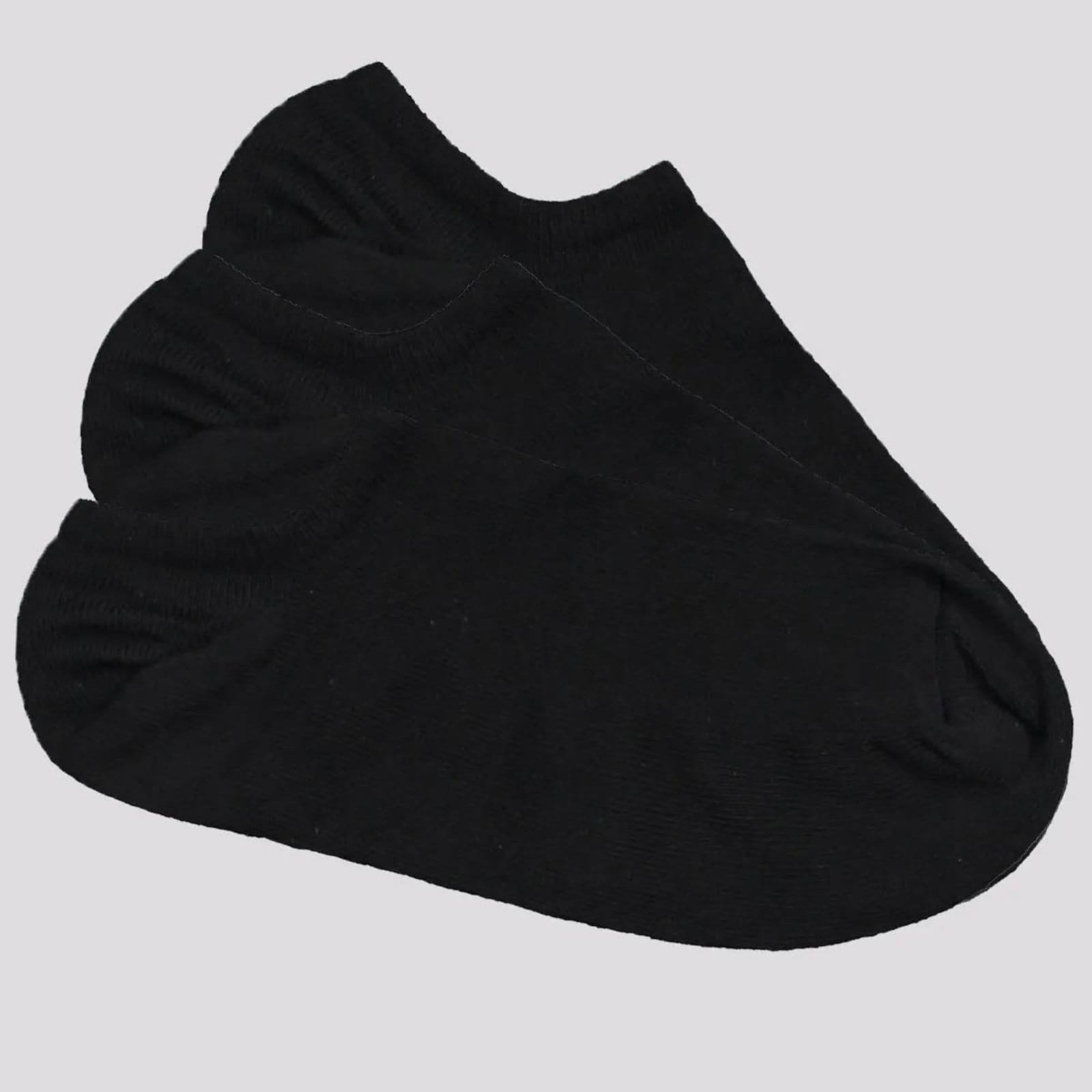 Kit Meia Selene Sapatilha Invisível Feminina 9 Pares Preta - 2