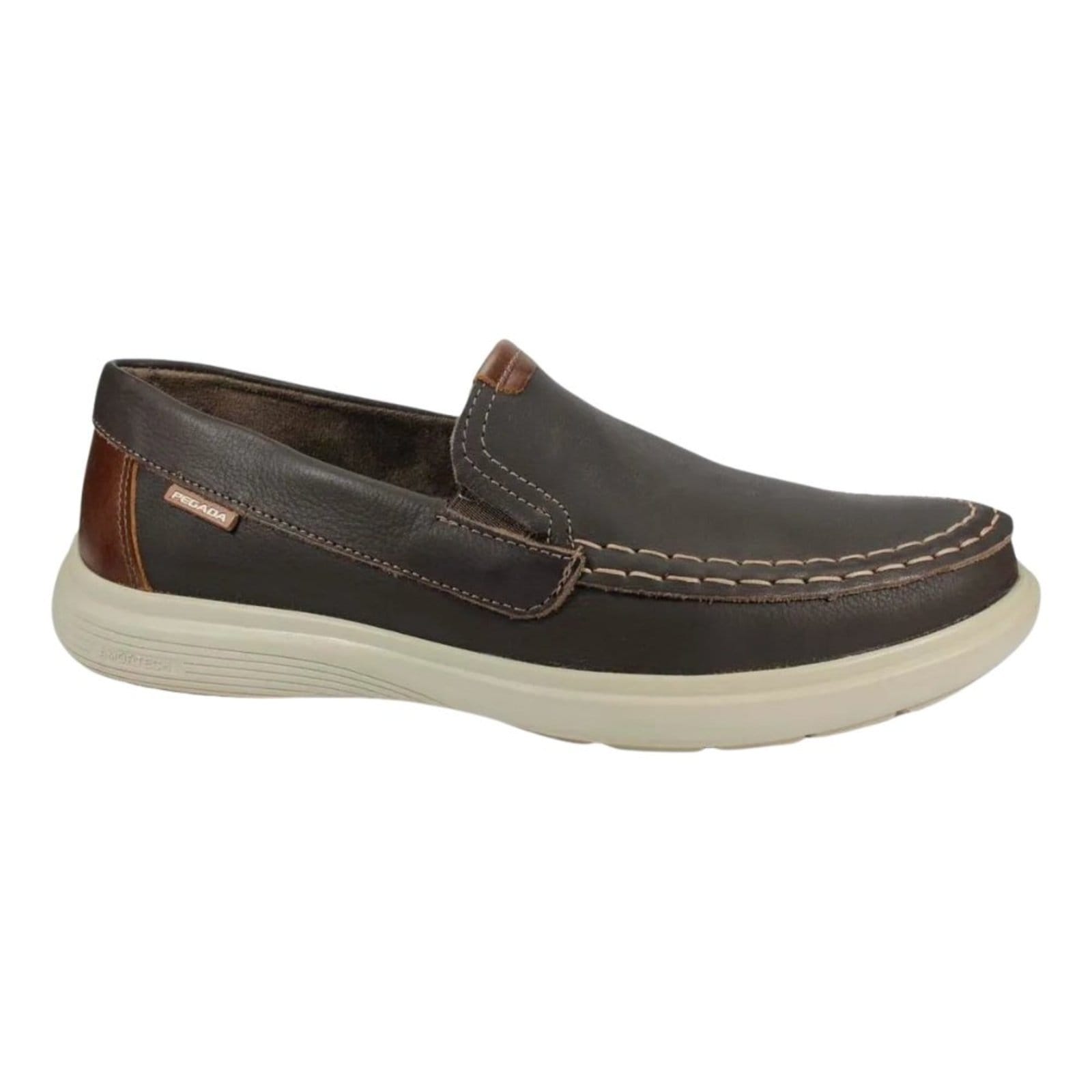 Vista principal Sapato Pegada Couro Masculino - 142201 PEGADA marrom