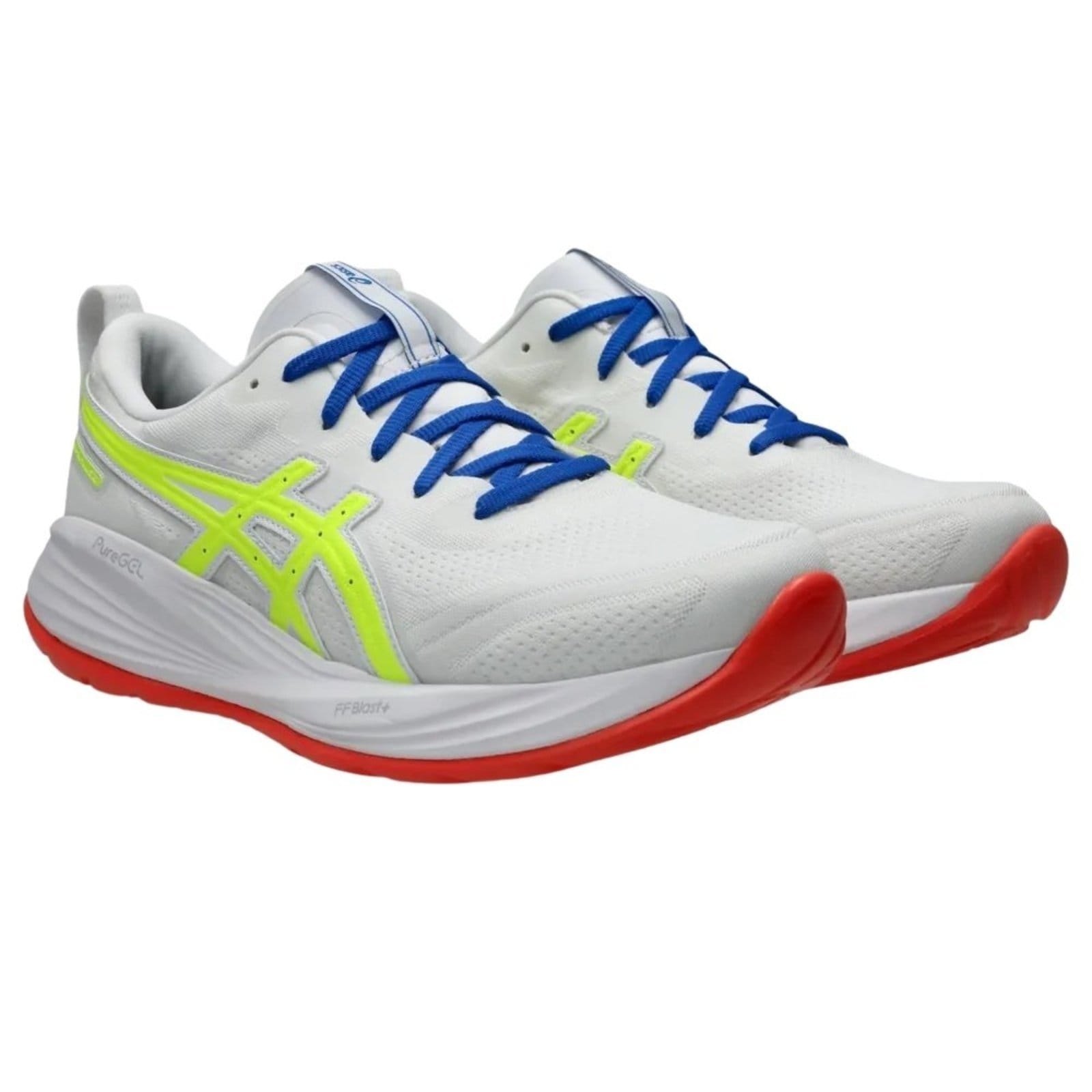 Vista 2 ênis Asics Gel-Cumulus 27 ATC Masculino ASICS amarelo/branco