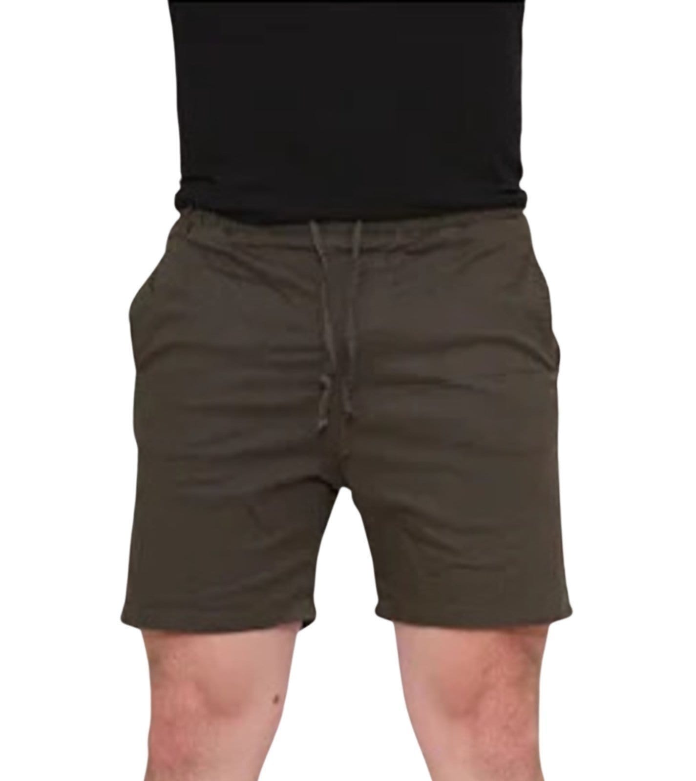 Bermuda Masculina Com Elastico Na Cintura Alleppo Jeans Austin