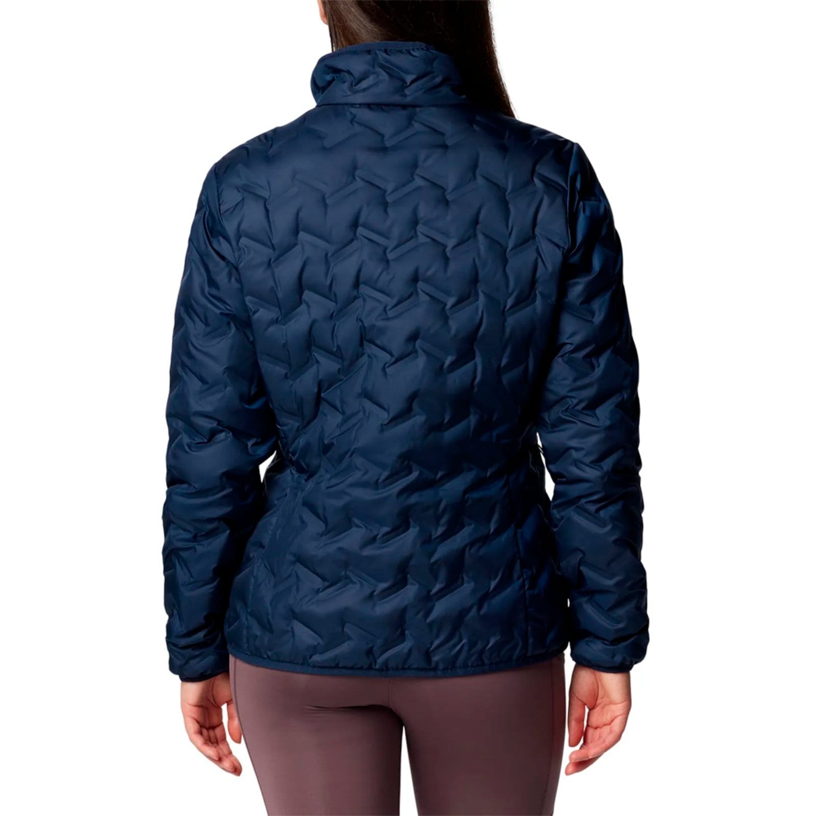 Vista 2 Jaqueta Columbia Delta Ridge II Down Marinho Feminino Columbia azul marinho