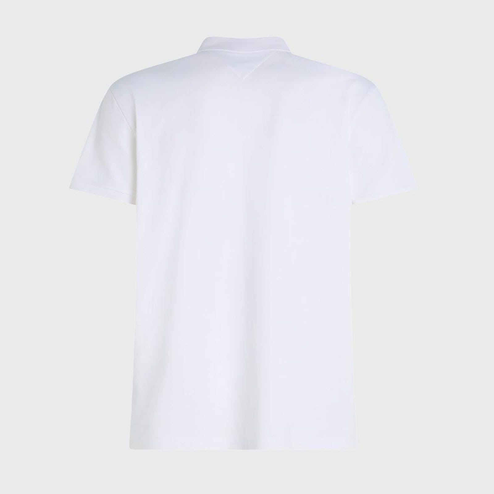 Vista 2 Camiseta Polo Tommy Hilfiger 1985 Slim Branca Tommy Hilfiger branco
