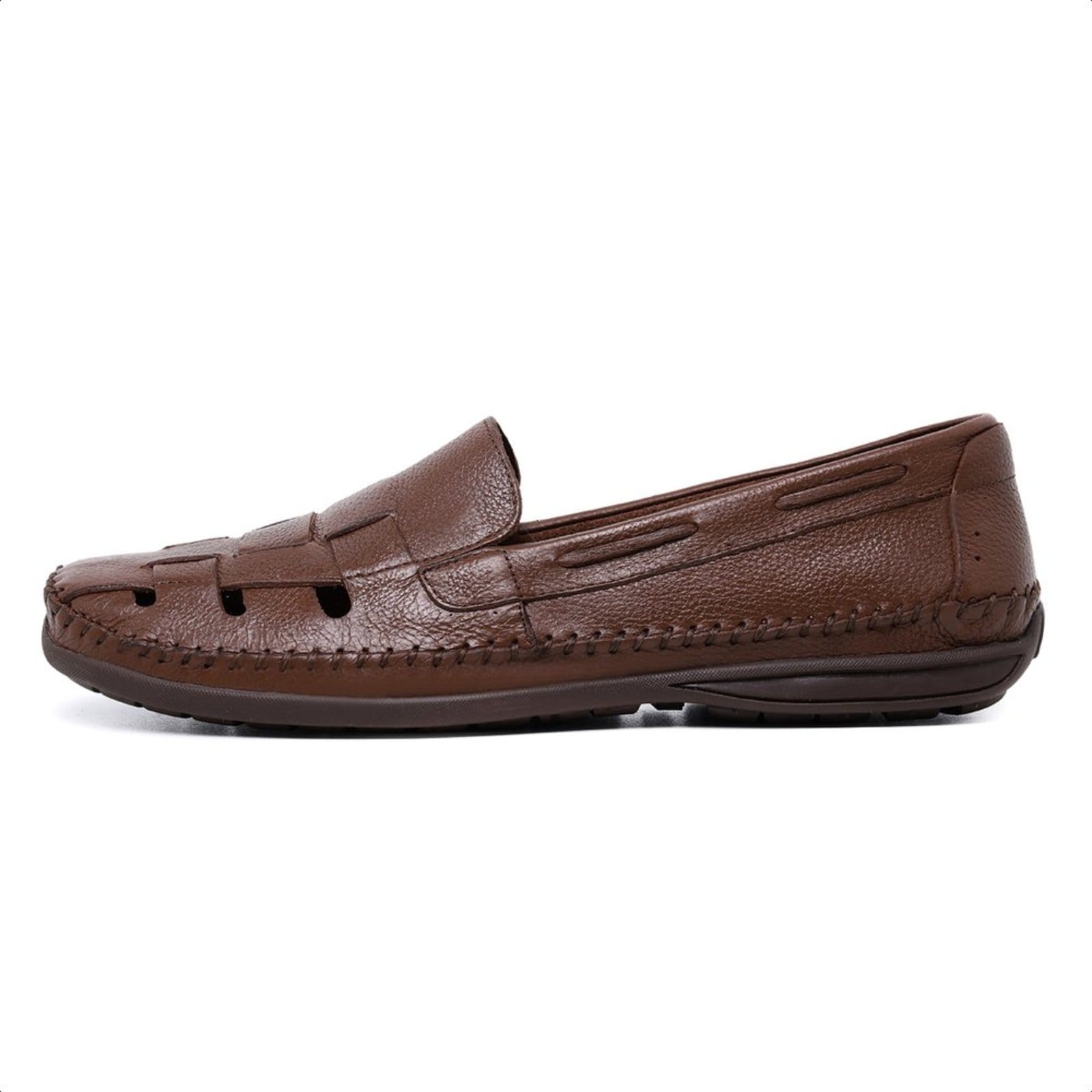 Mocassim Centuria Tamanho Especial em Couro