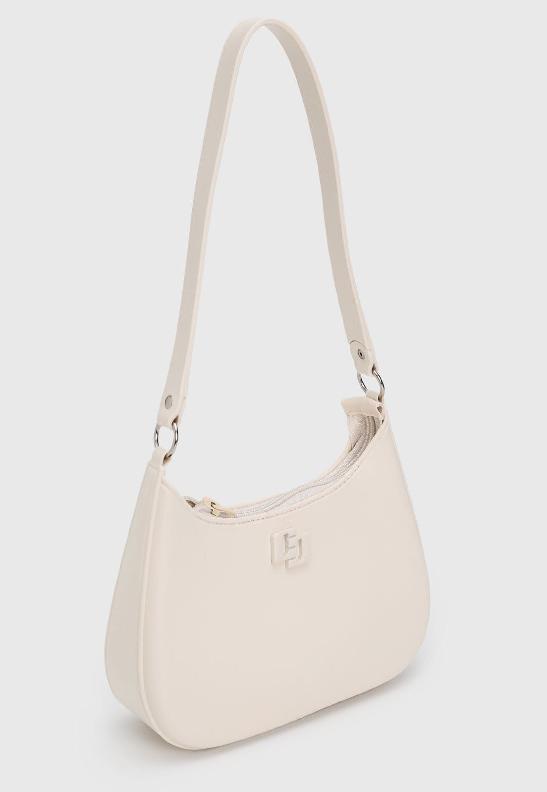 Vista 2 Bolsa Feminina Colcci Média Logo Frontal Off-White Colcci off-white white