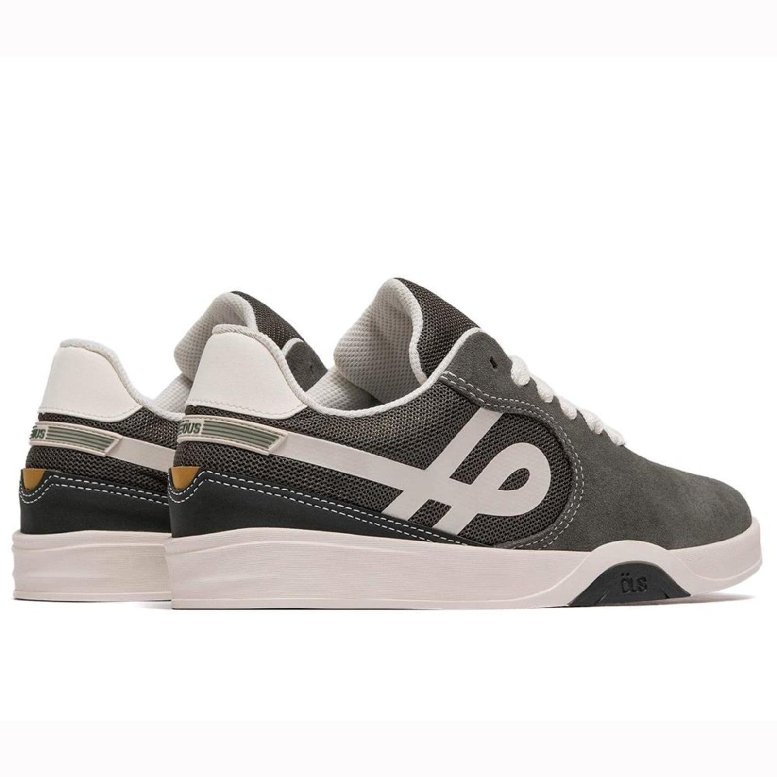 Vista 2 Tênis OUS Imigrante Musgo Chantilly Essencial ÖUS verde