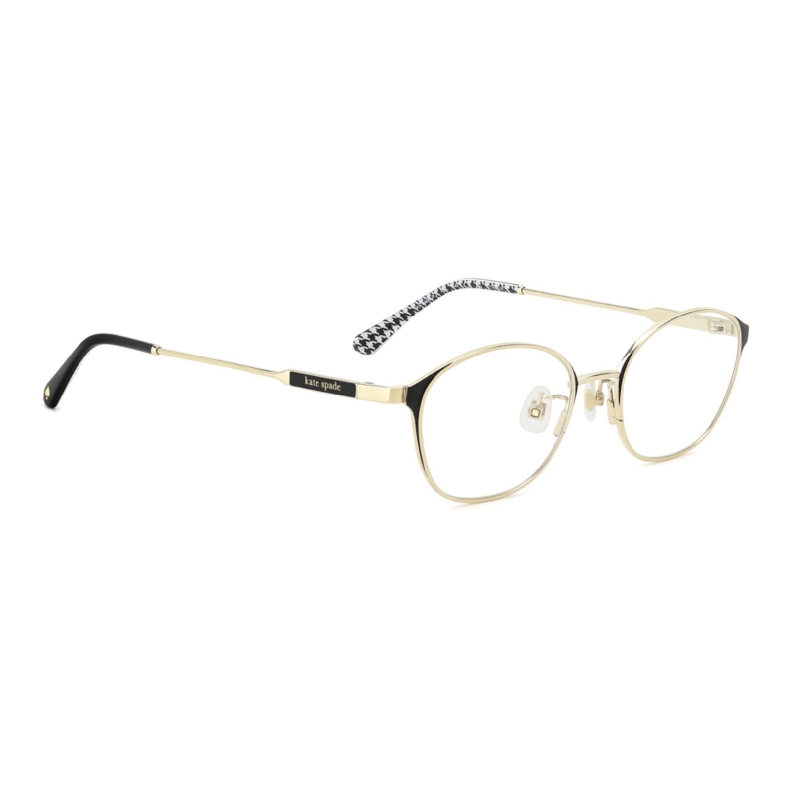 Vista 2 Armação de Óculos Kate Spade KS Amal/Fj Rhl Kate Spade dourado