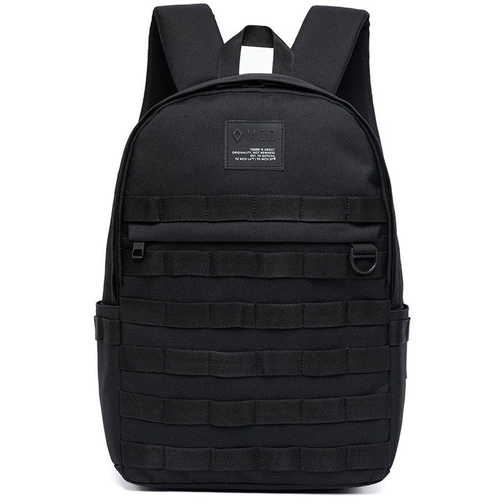 Vista principal Mochila MCD Webbing SM24 MCD preto