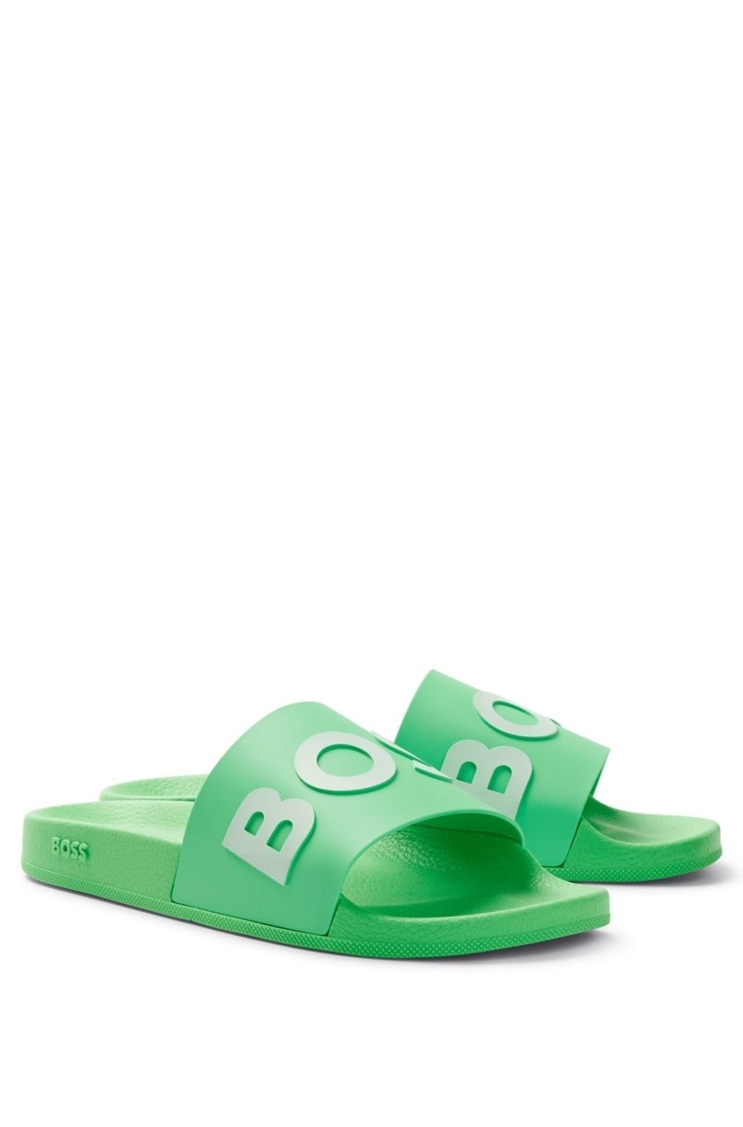 Chinelo Slide De Fabricação Italiana Com Logotipo Contrastante