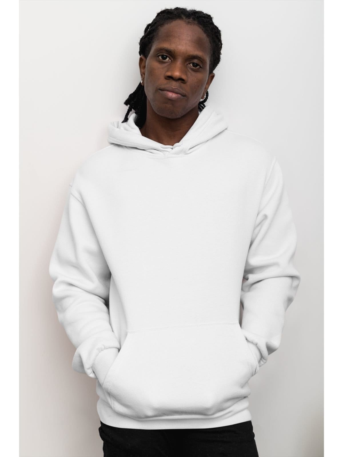 Moletom Masculino Blusa de Frio Casaco Com Capuz Canguru