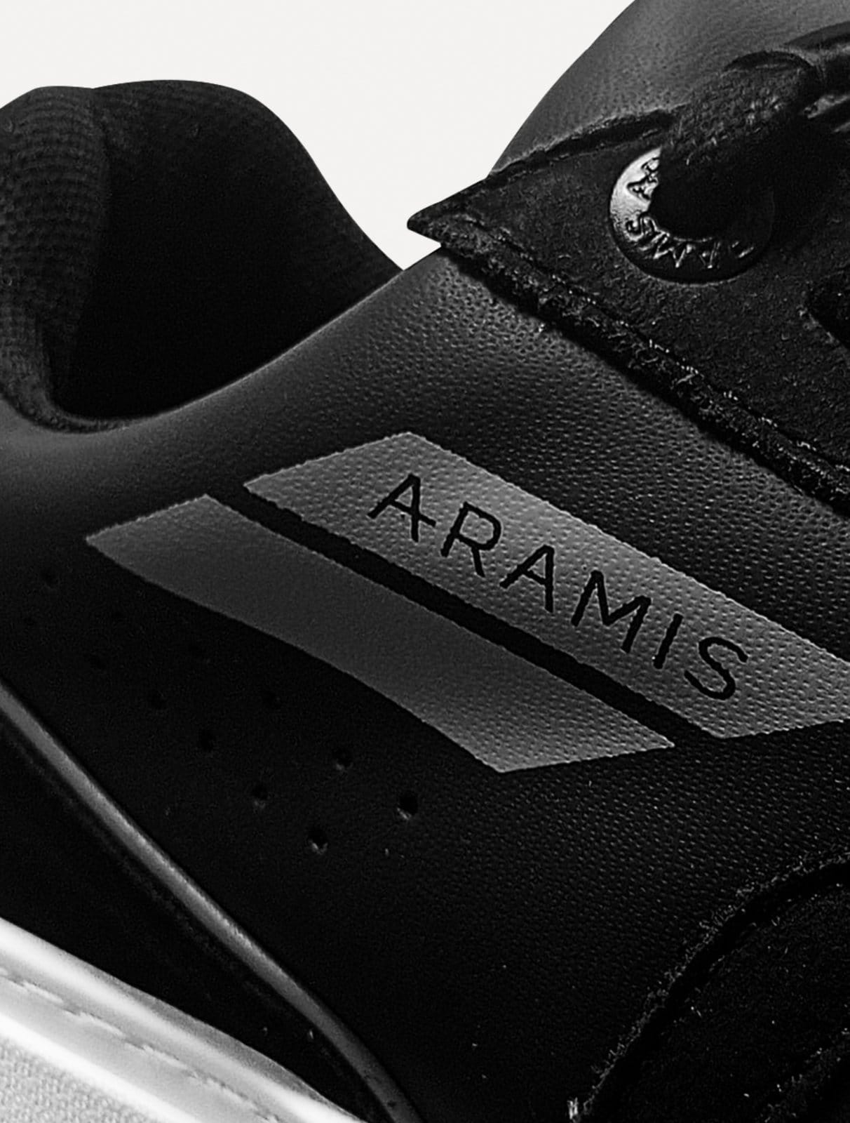 Vista 2 Tênis Aramis Masculino Couro Legacy Virtuous Aramis preto