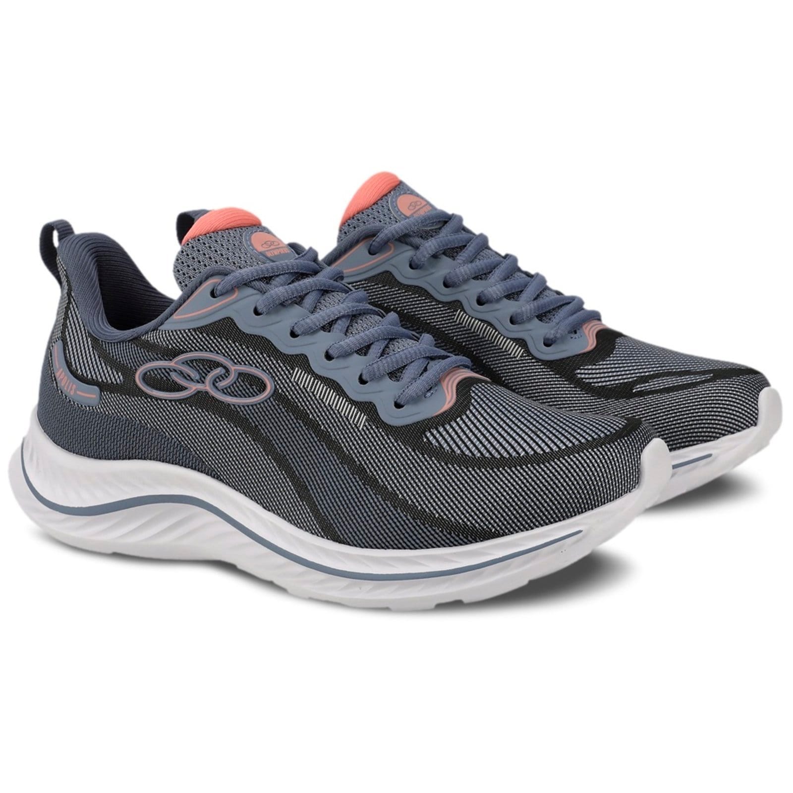 Vista 2 Tênis Feminino Olympikus Apolis Brisa/Maritimo OLYMPIKUS azul