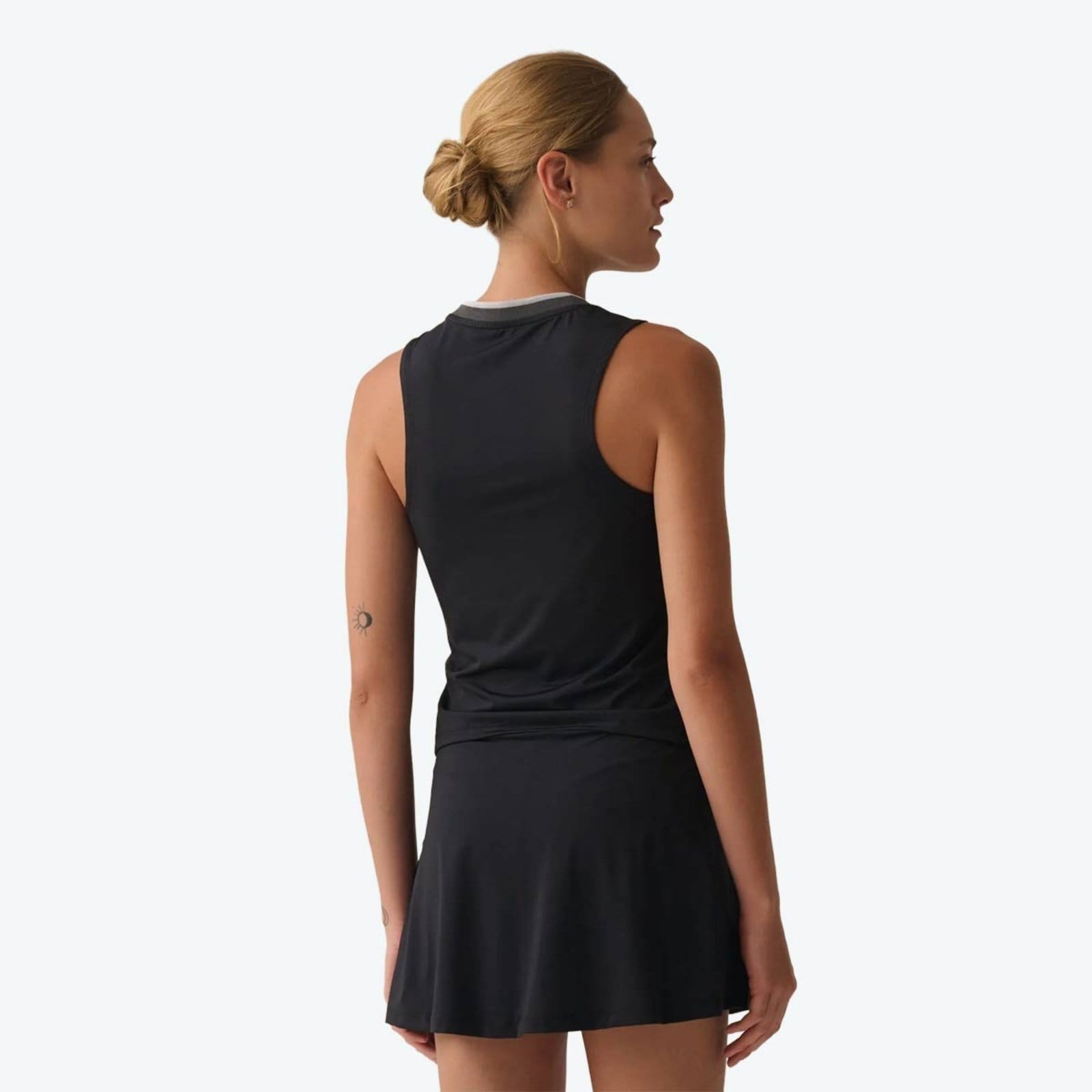 Vista 2 Regata Fila Match Ao Feminina Preta Fila preto