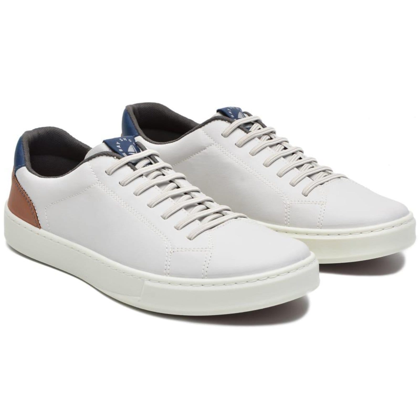 Kit Sapato Masculino Casual Veritimo Sapatenis Elástico Conforto Leve Claro E Chinelo - 2