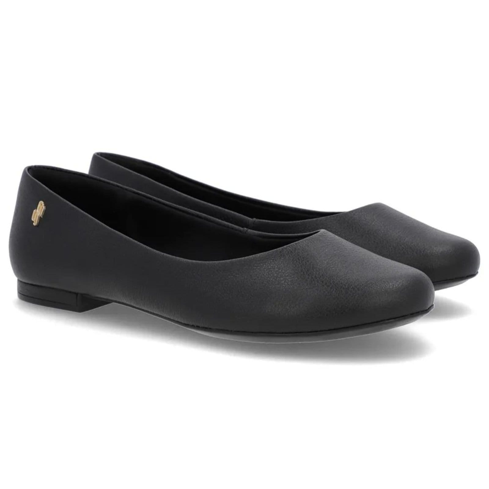 Vista 2 Sapatilha Feminina Couro Usaflex AE38021 Usaflex preto