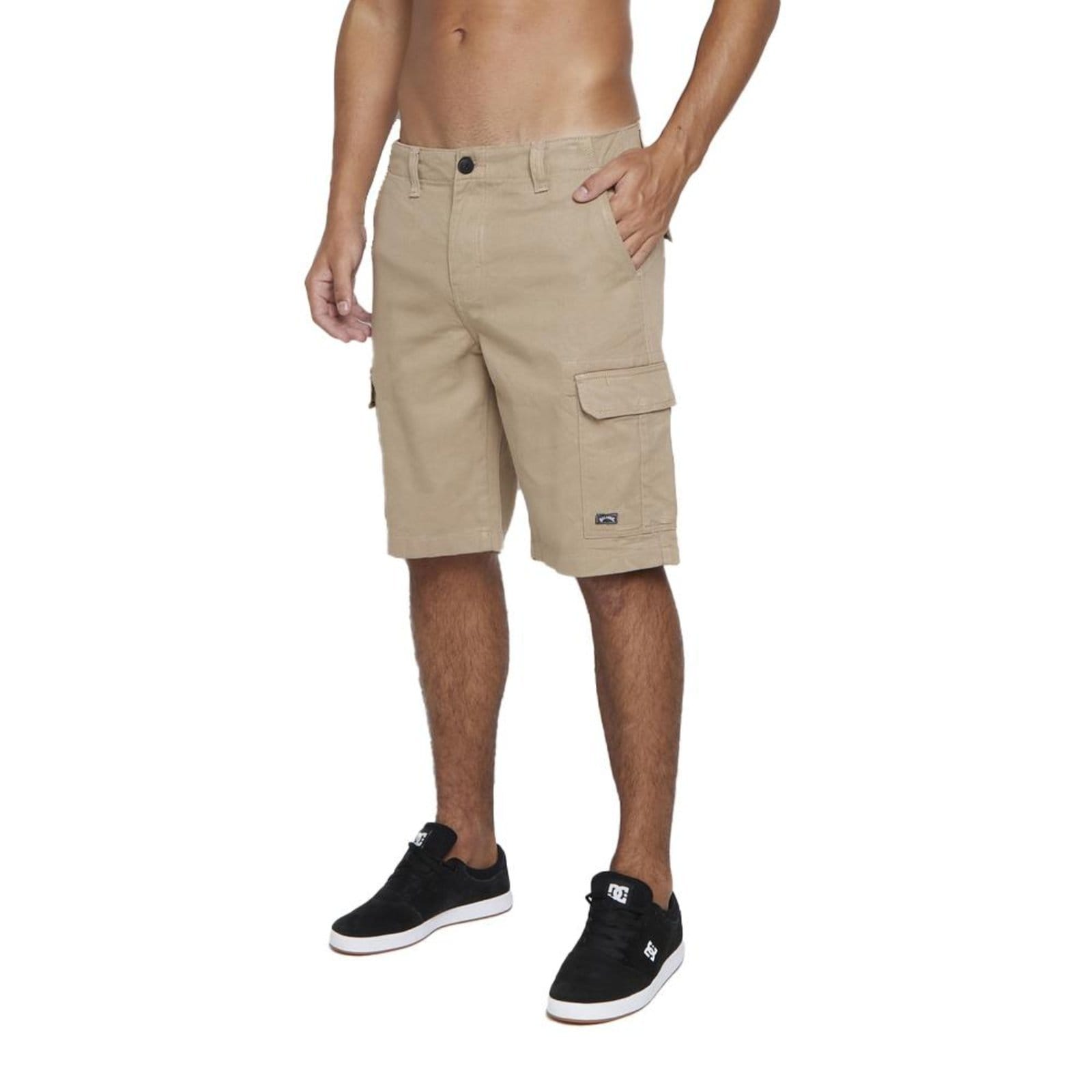 Vista principal Bermuda Billabong Scheme Cargo SM25 Masculina Caqui Billabong bege caqui